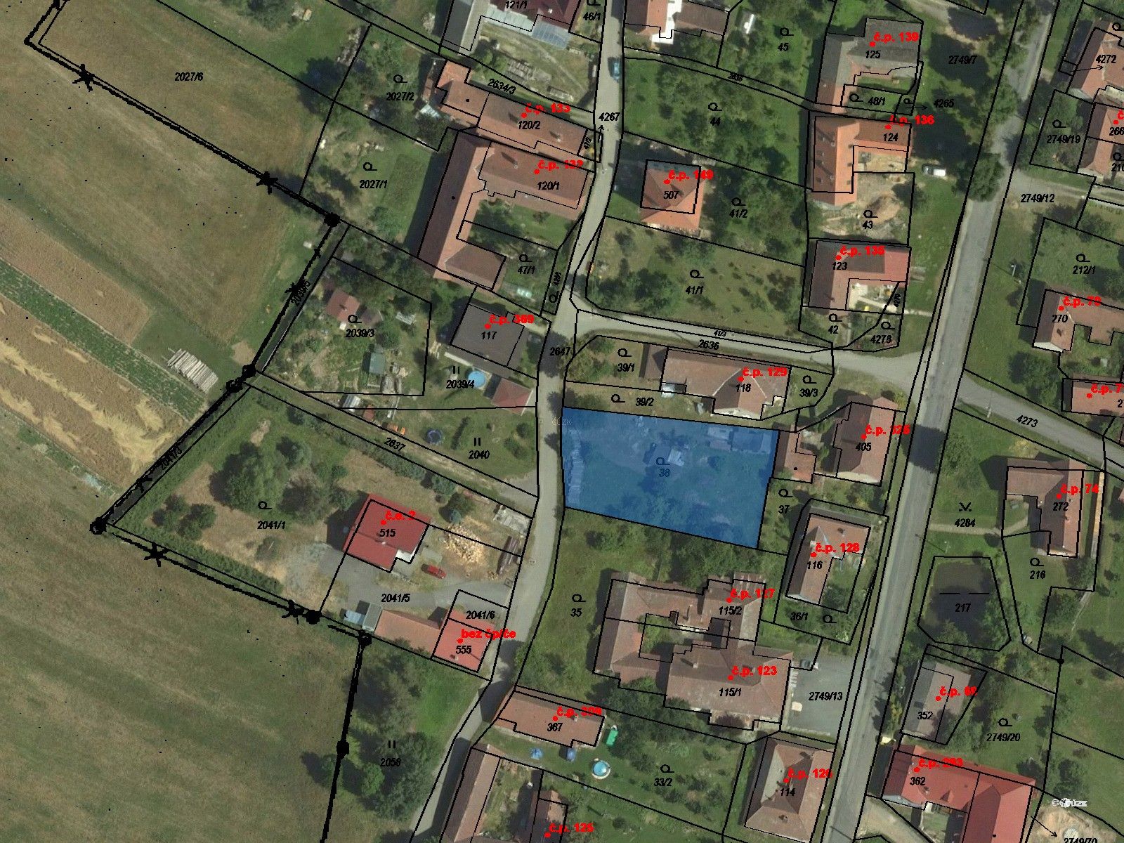 Pozemek pro bydlení, 600 m²