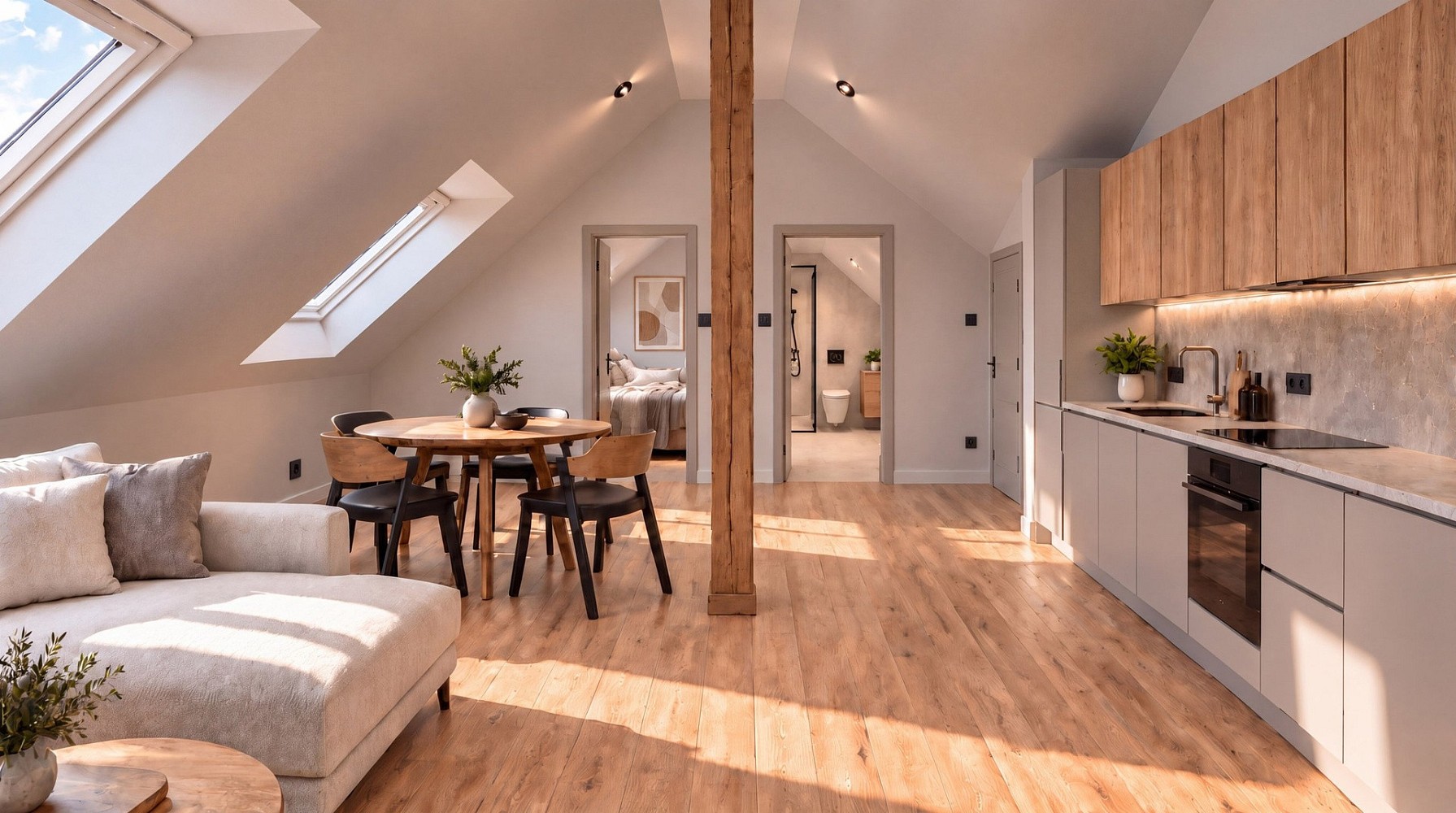 2+kk, Božkovské náměstí, Plzeň - Božkov, 64 m² - 1