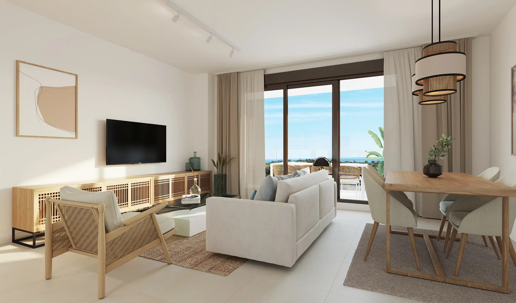 4+kk, C. Segura, Rincón de la Victoria, Málaga, Španělsko, 90,4 m² - 2
