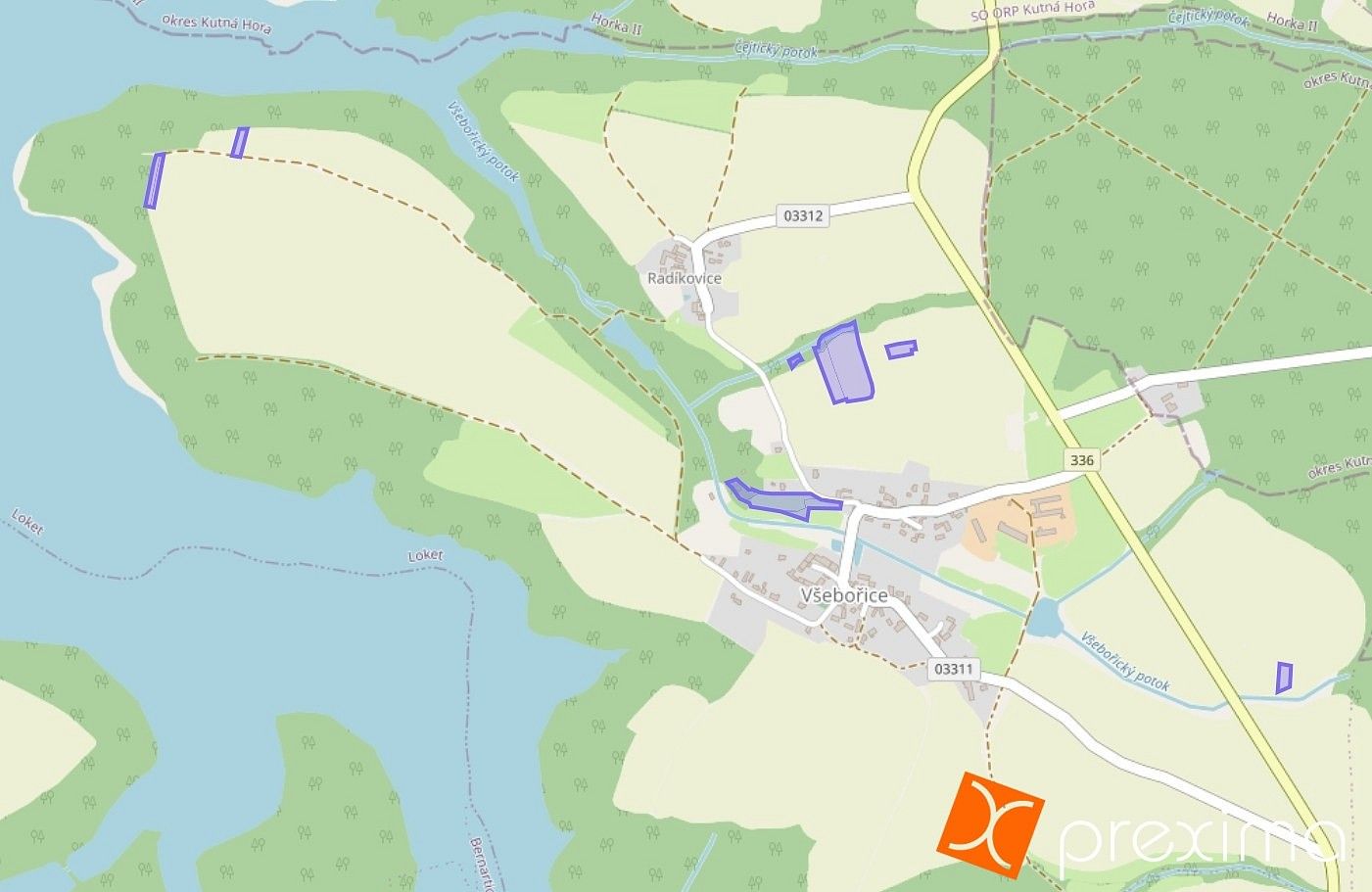 Zemědělské pozemky, Loket, okres Benešov, Středočeský kraj - 2