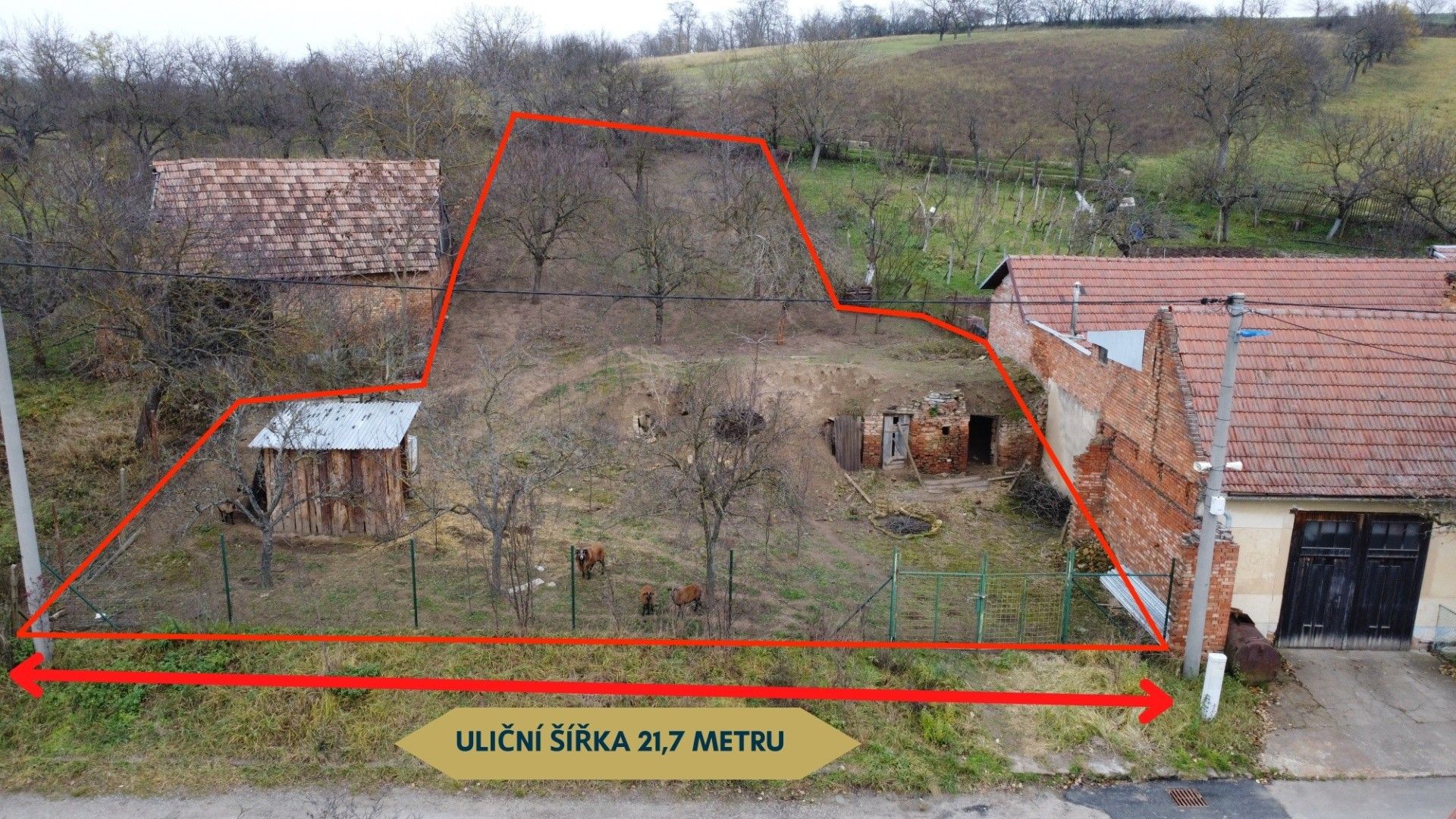 Prodej pozemek pro bydlení - Bohumilice, Klobouky u Brna, 1 067 m²