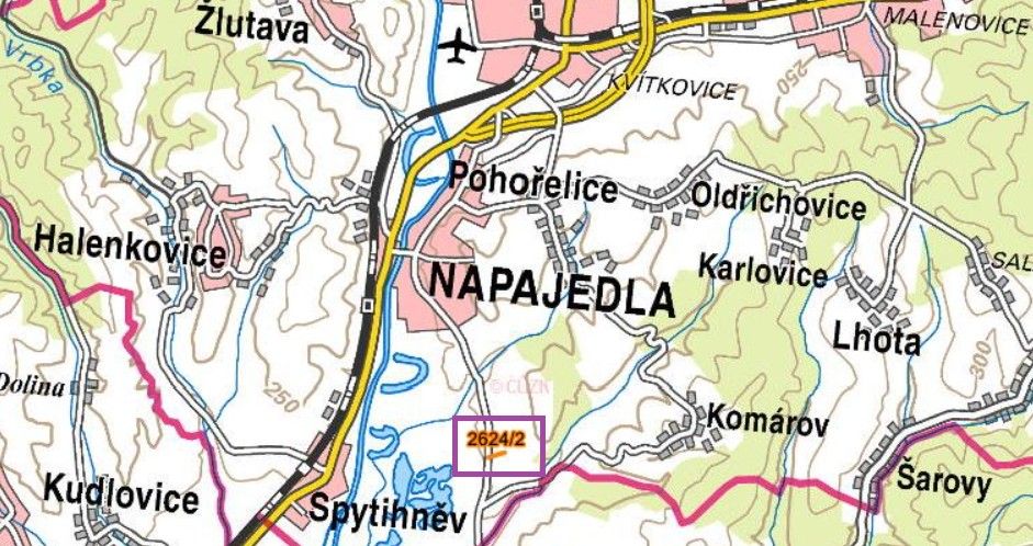 Prodej pozemek pro bydlení - Napajedla, 763 61