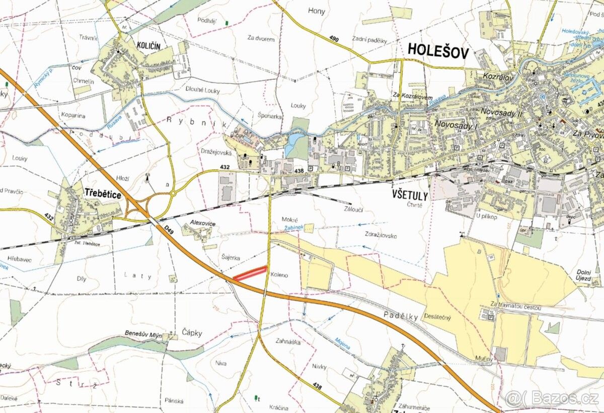 Prodej pozemek pro bydlení - Holešov, 769 01