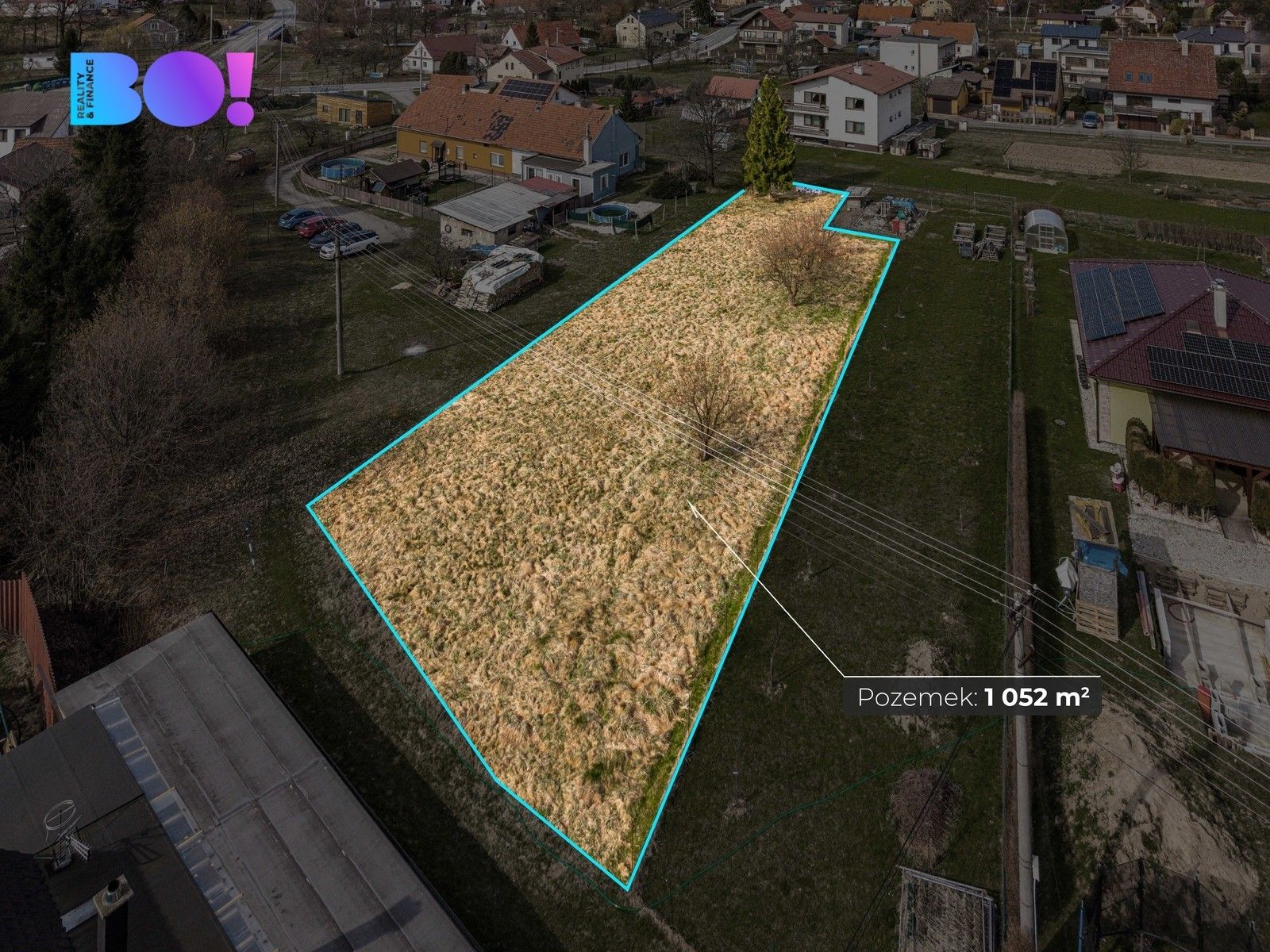 Pozemky pro bydlení, Sedlnice, 1 052 m² - 1