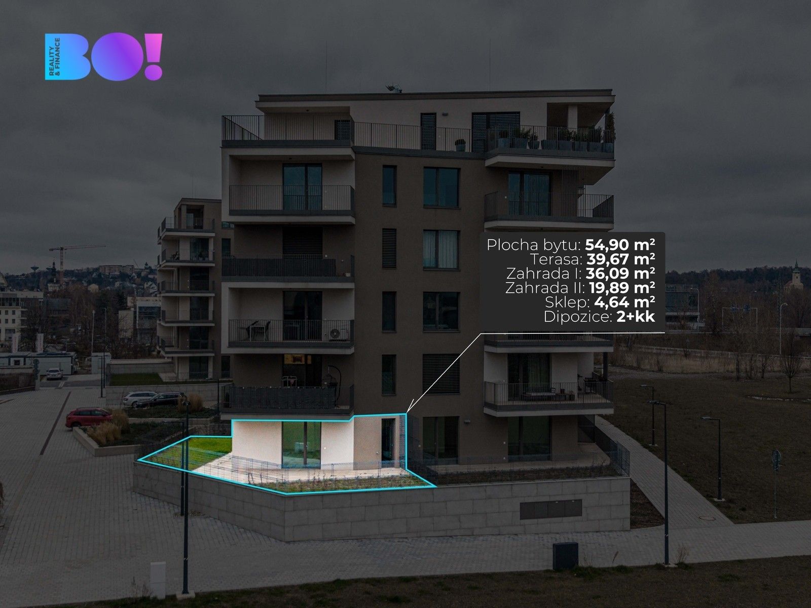 2+kk, F. X. Riepla, Ostrava, 54 m²