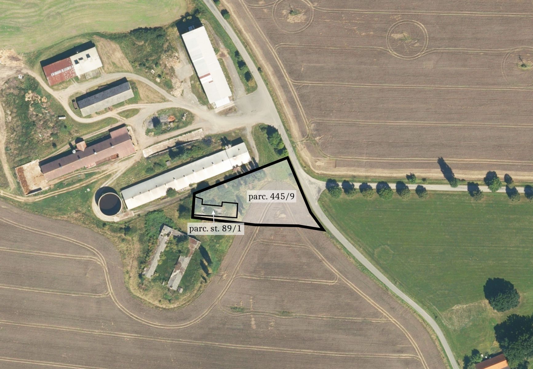 Komerční pozemky, Minice - 1