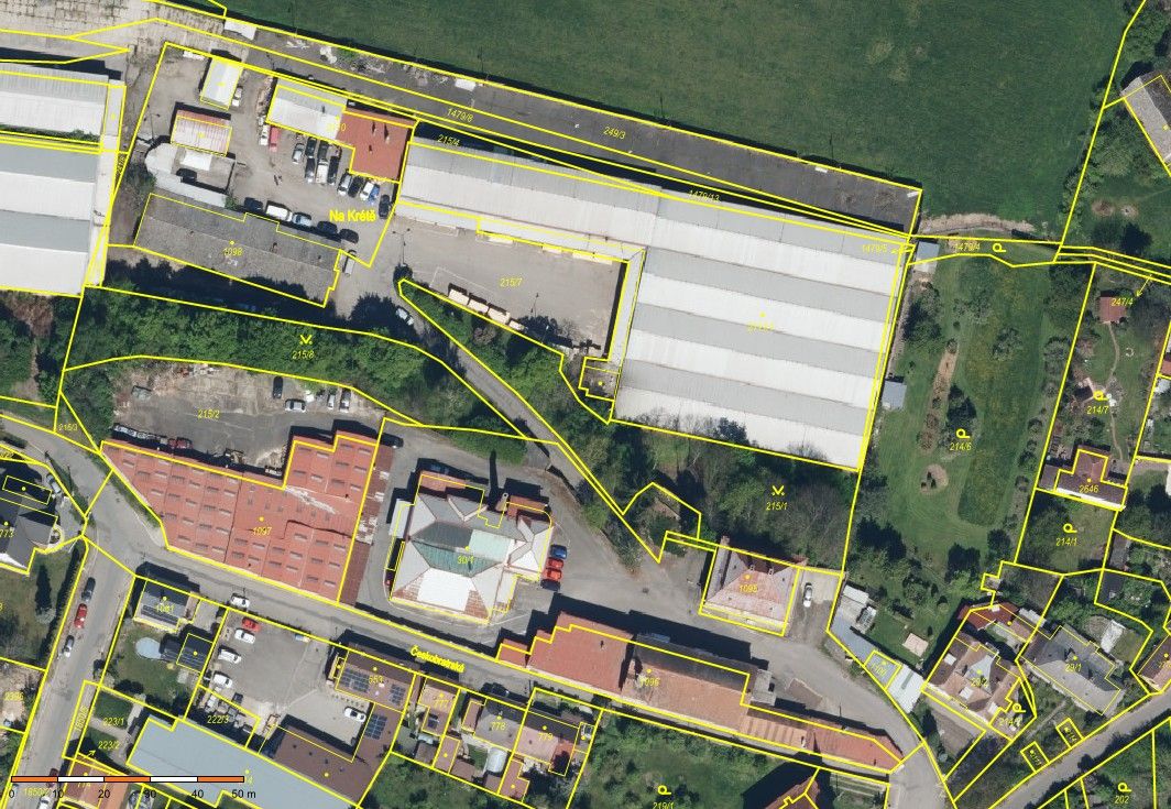 Obchodní prostory, 2, Valy - Valy nad Labem, Pardubický kraj, 3 150 m²