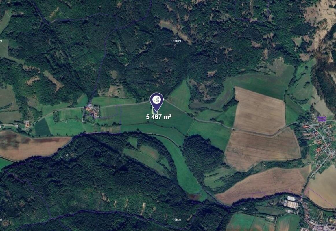 Zemědělské pozemky, Vranová Lhota, 5 467 m² - 2
