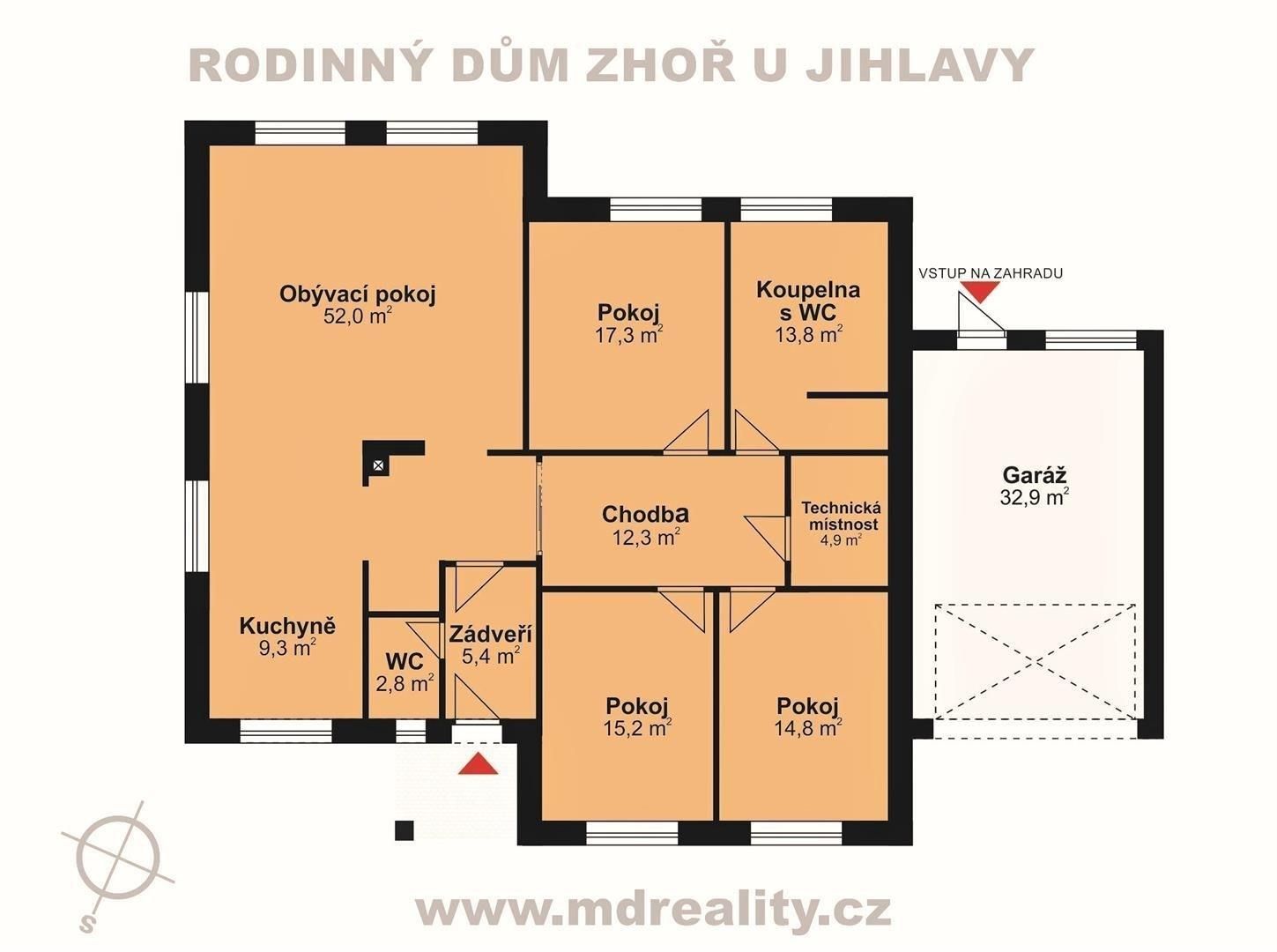 Prodej rodinný dům - Zhoř, 181 m²