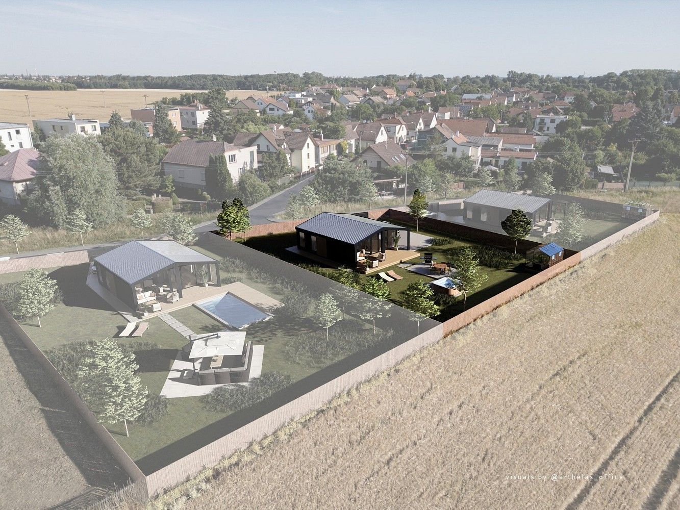 Rodinné domy, Pardubice - Nemošice, Pardubický kraj, 89 m² - 1