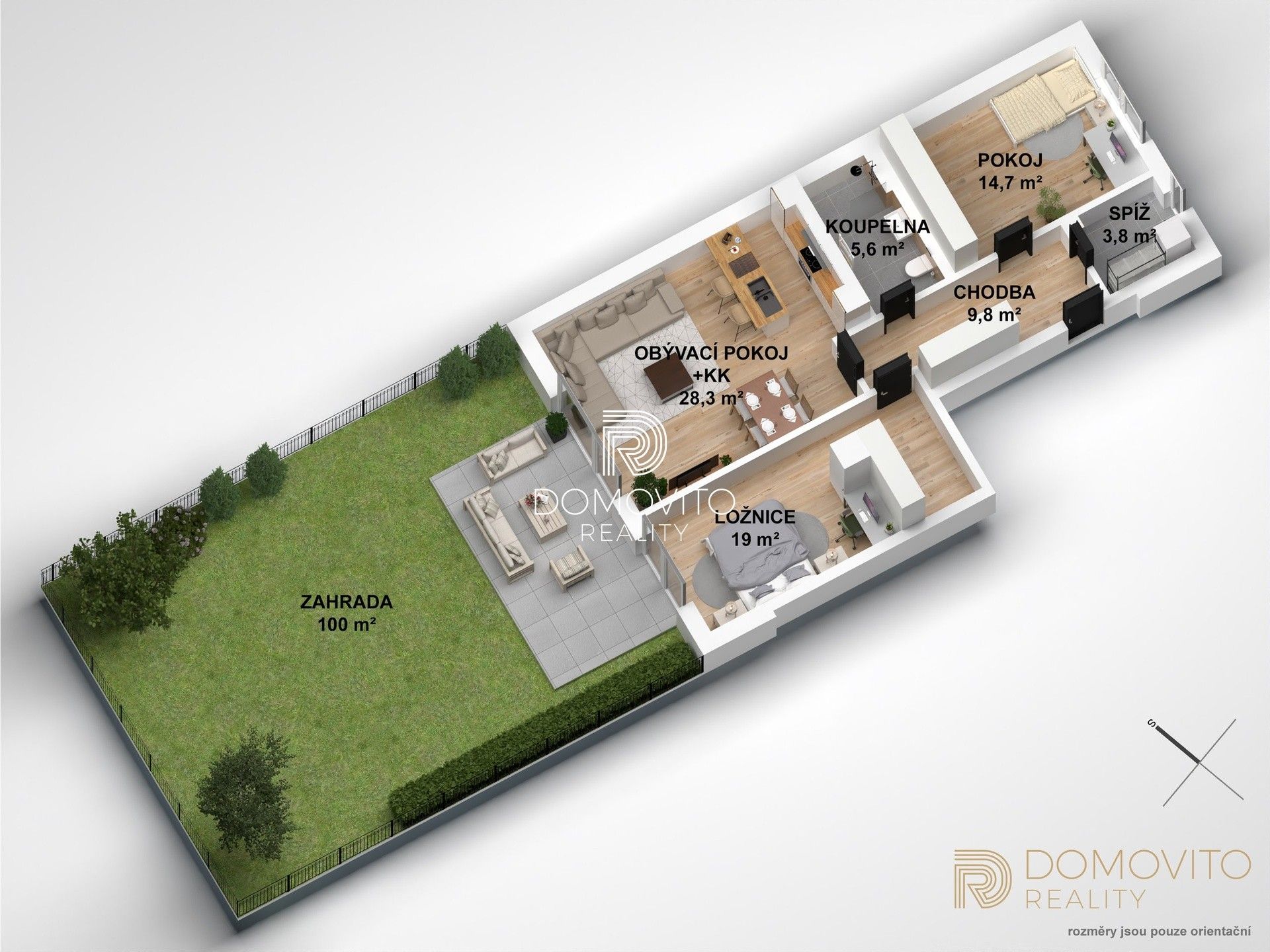 Prodej byt 3+kk - Mladá Boleslav, 82 m²