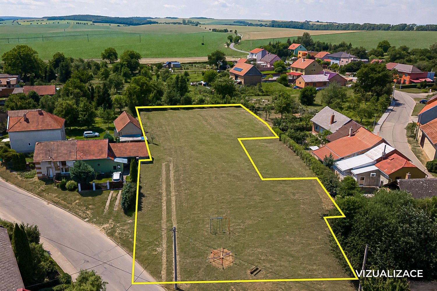 Pozemek pro bydlení · Koválovice-Osíčany - Koválovice u Tištína, okres Prostějov, Olomoucký kraj - 4
