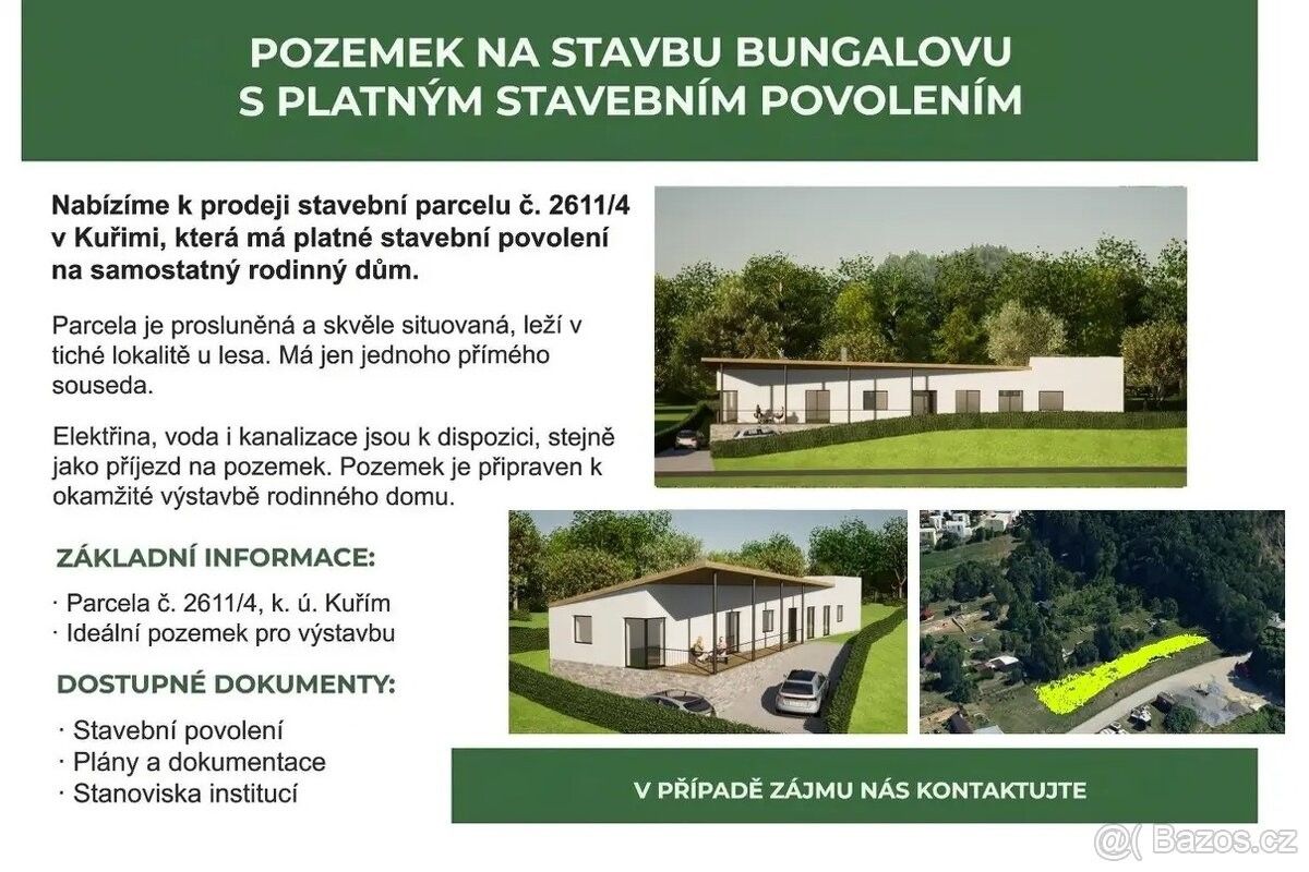 Rodinné domy, Kuřim, 664 34