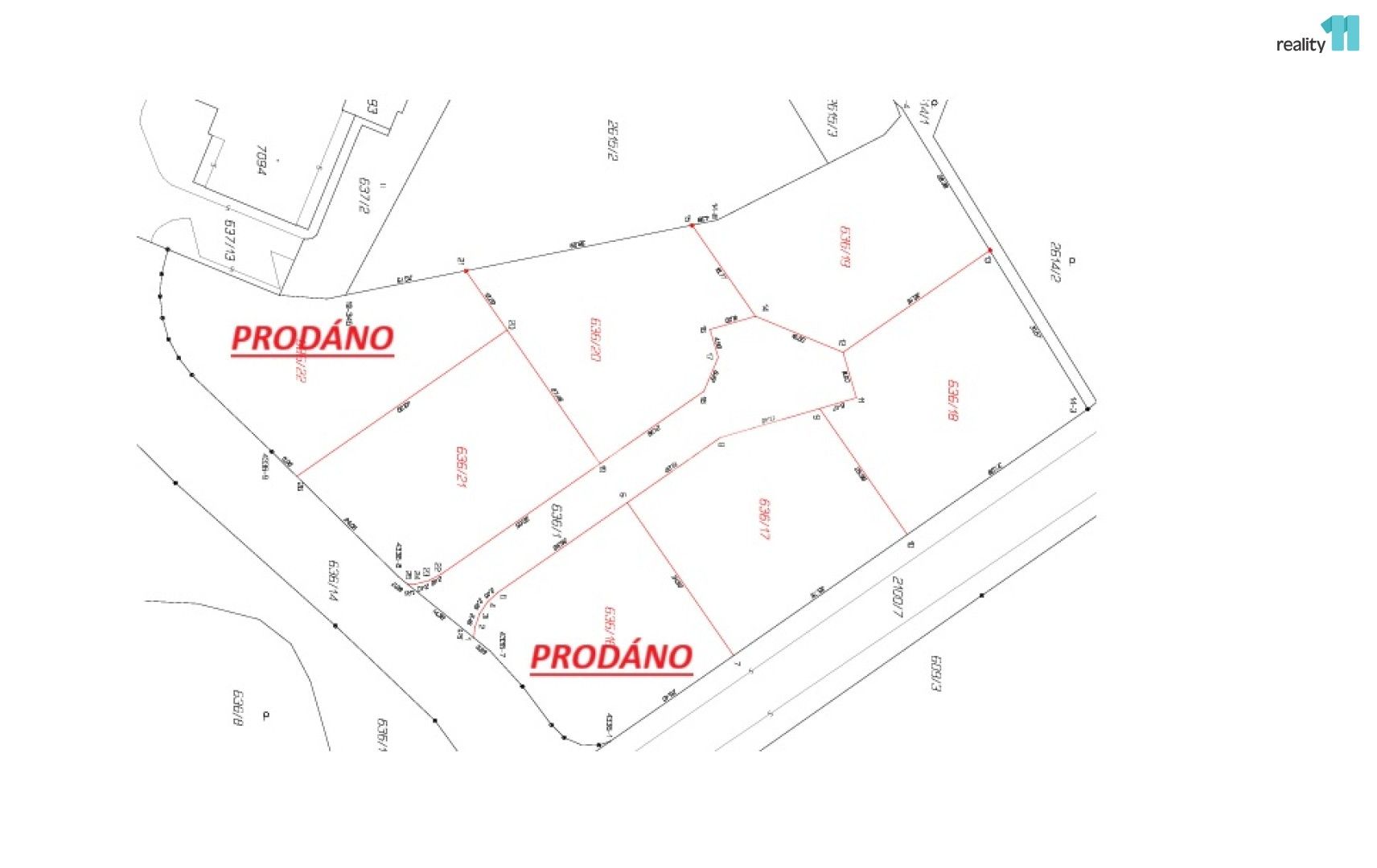 Pozemky pro bydlení, Robinson, Písek, 1 207 m²