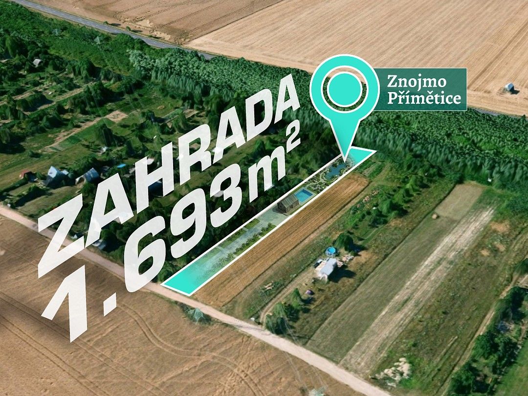 Zahrada, 1 693 m²