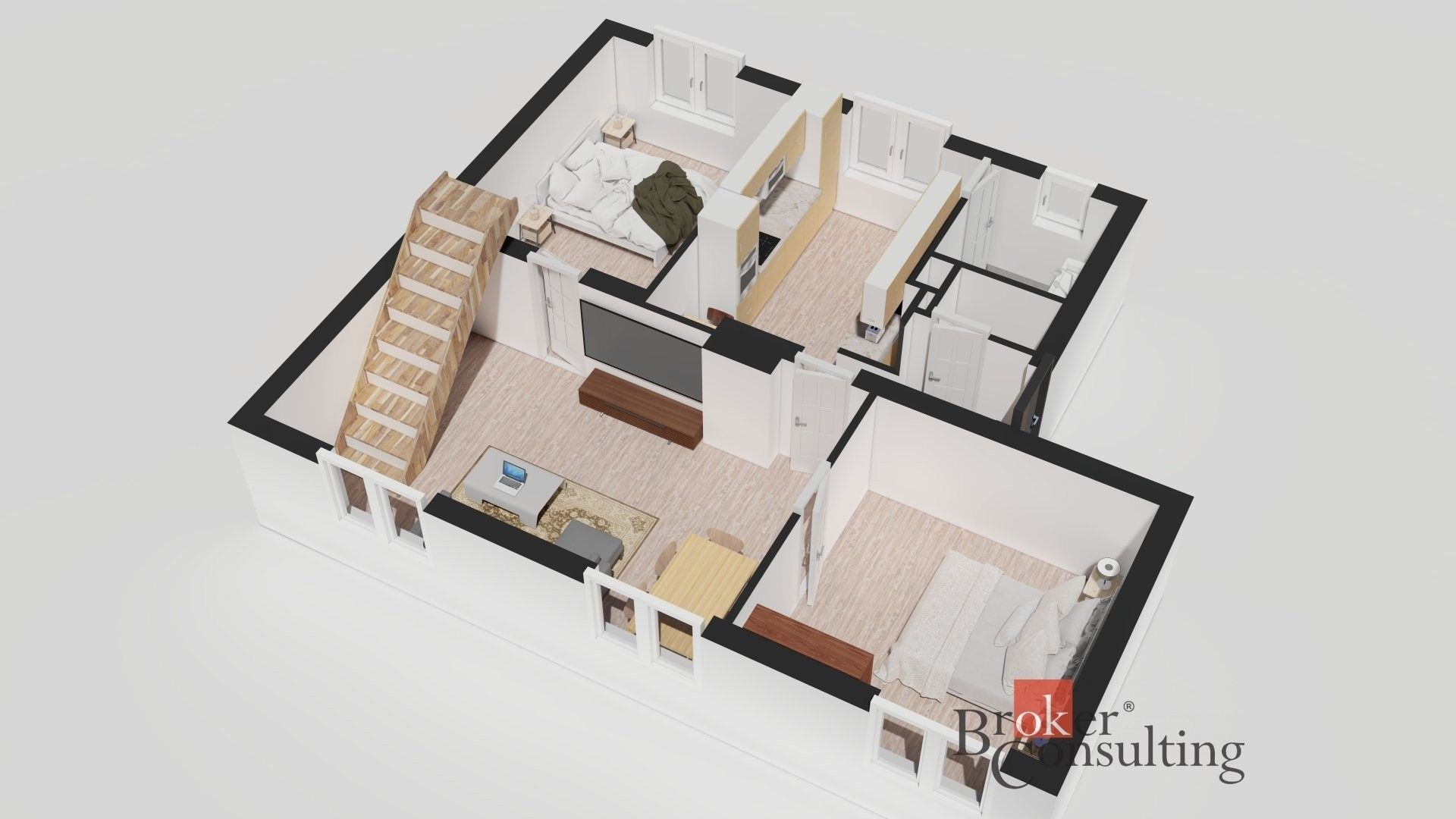4+1, Těšínská, Opava, 82 m² - 2