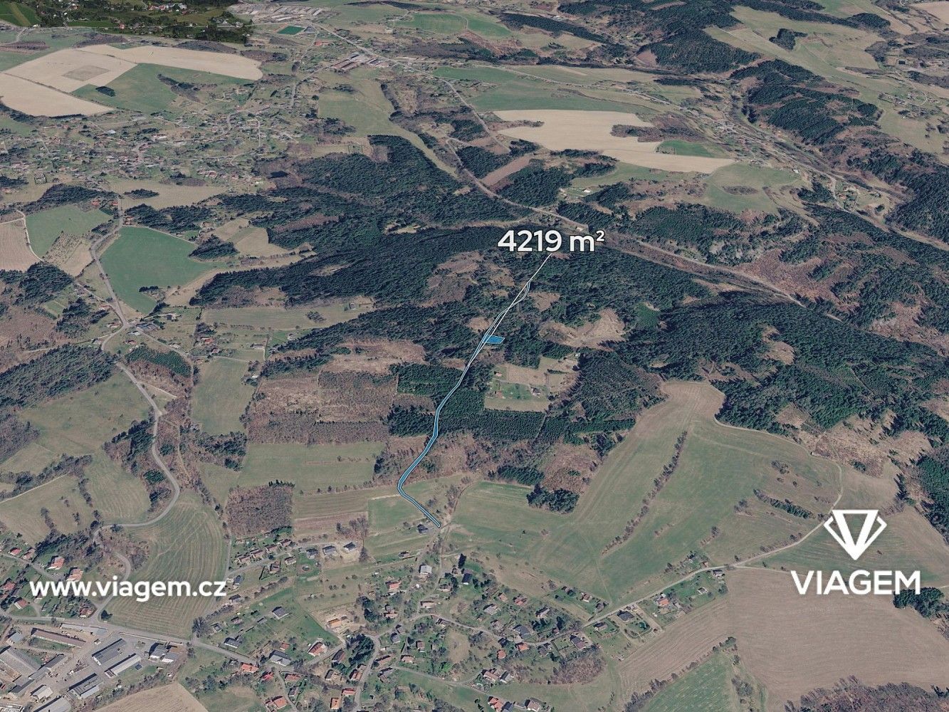 Les, 881 m²