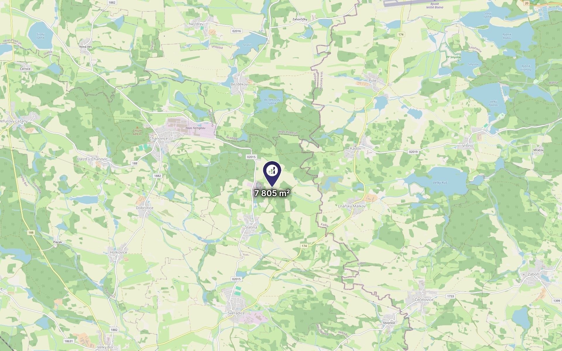 Zemědělský pozemek · 7 805 m² · Slatina - 3