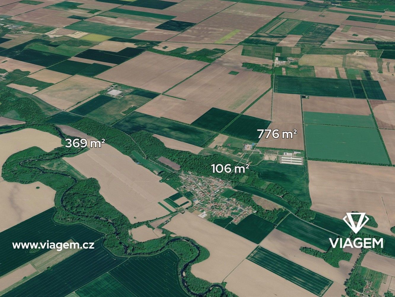 Zemědělský pozemek, 688 m²