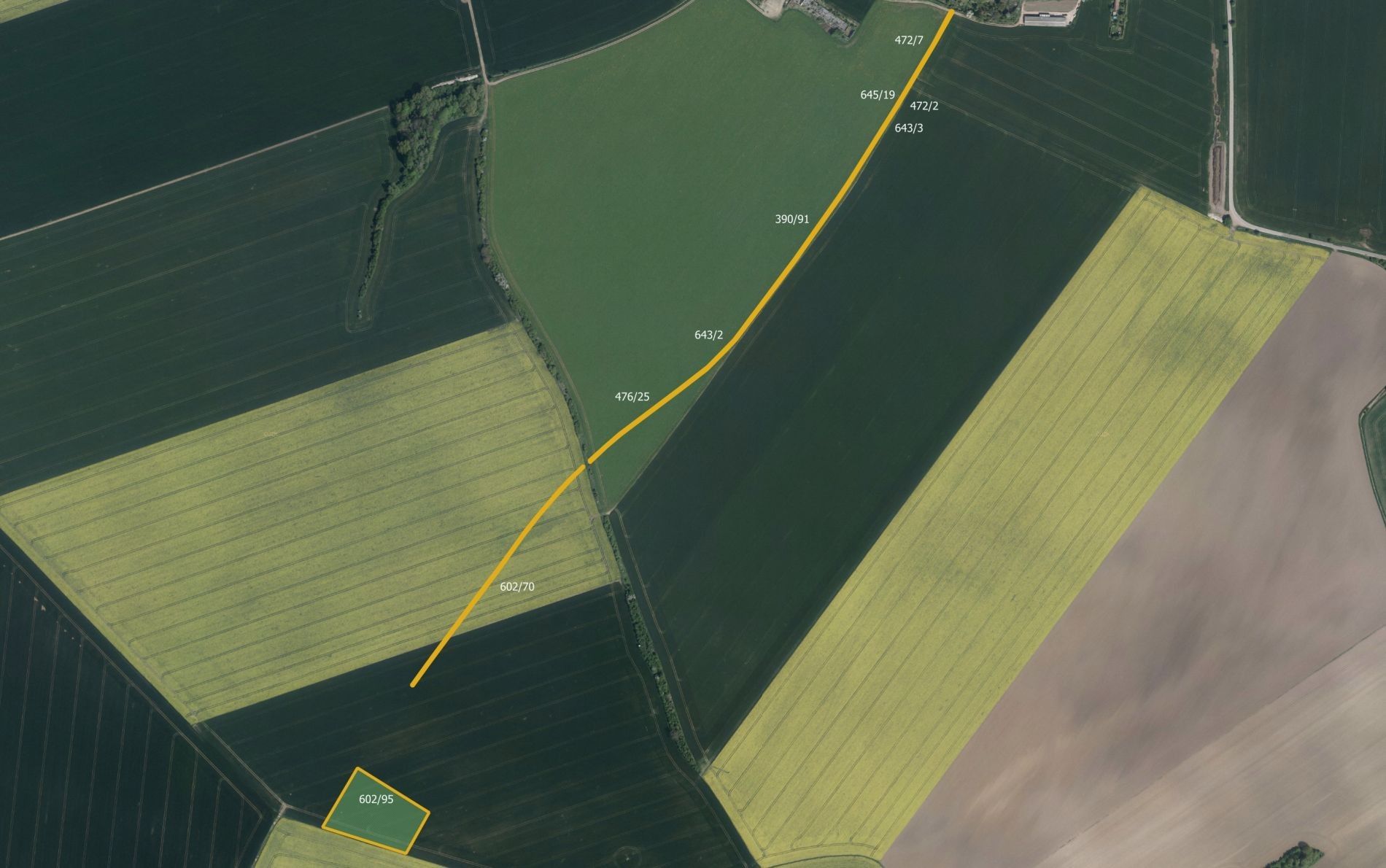 Prodej zemědělský pozemek - Hrobičany, Sběř