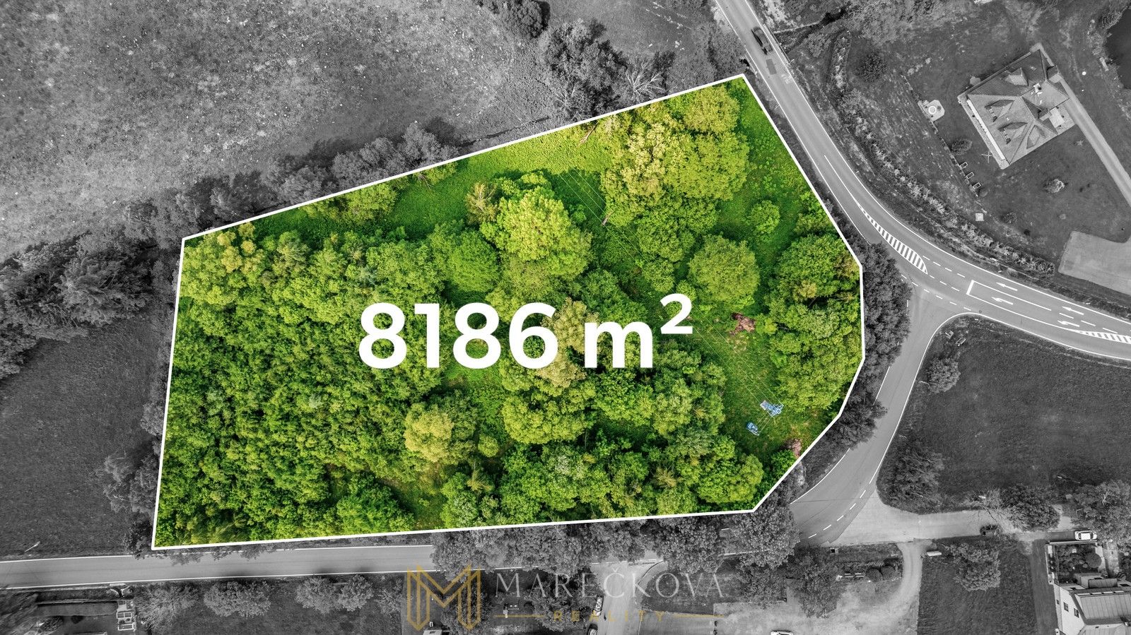 Pozemek pro bydlení, 8 186 m²