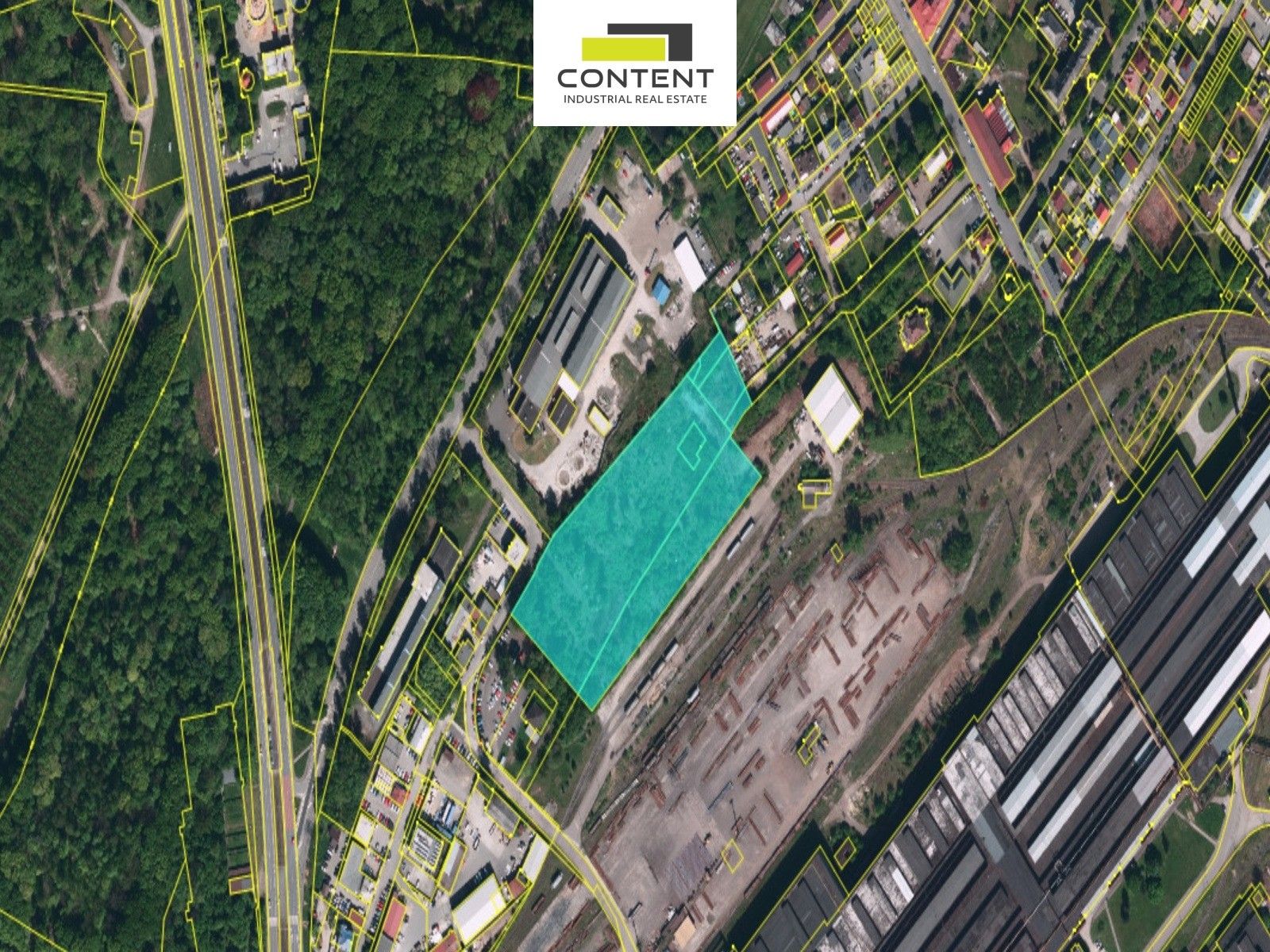 Prodej komerční pozemek - Varšavská, Ostrava, 18 492 m² - 5