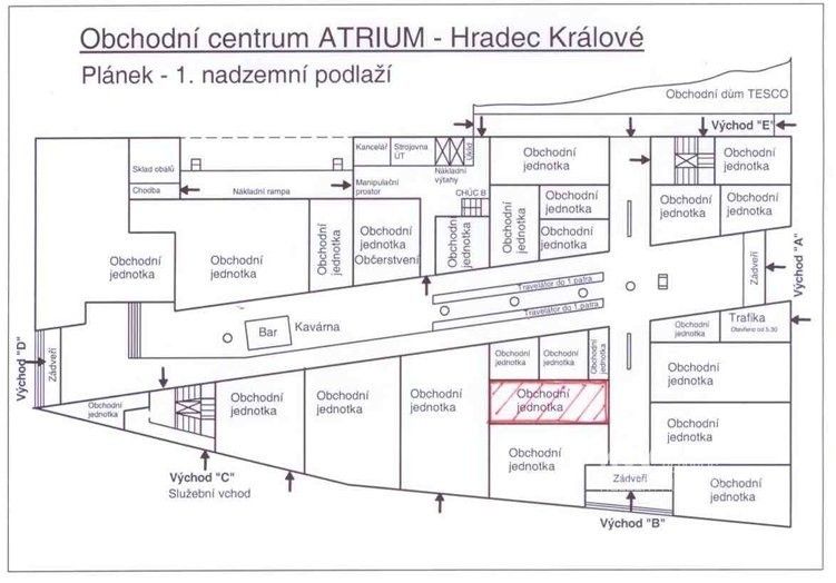 Obchodní prostory · 87 m² · Dukelská třída  , Hradec Králové - 4