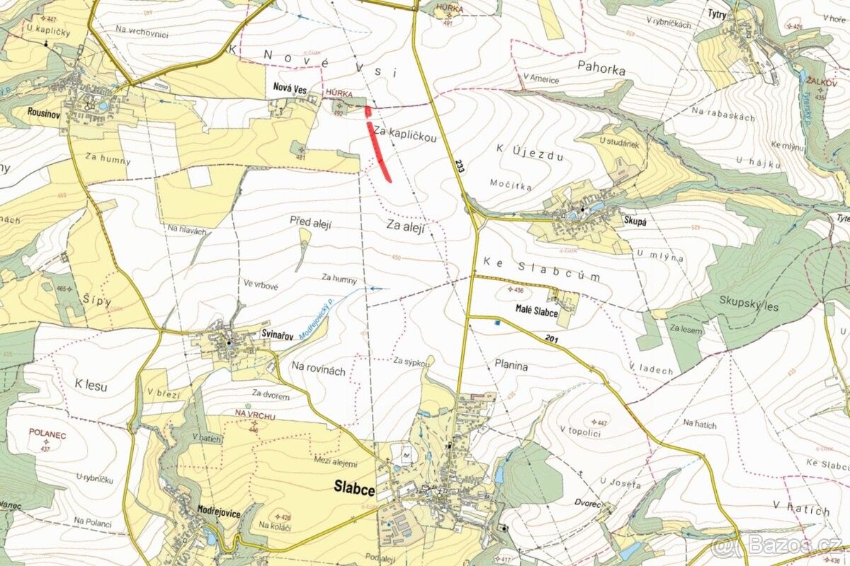 Prodej pozemek pro bydlení - Slabce, 270 41