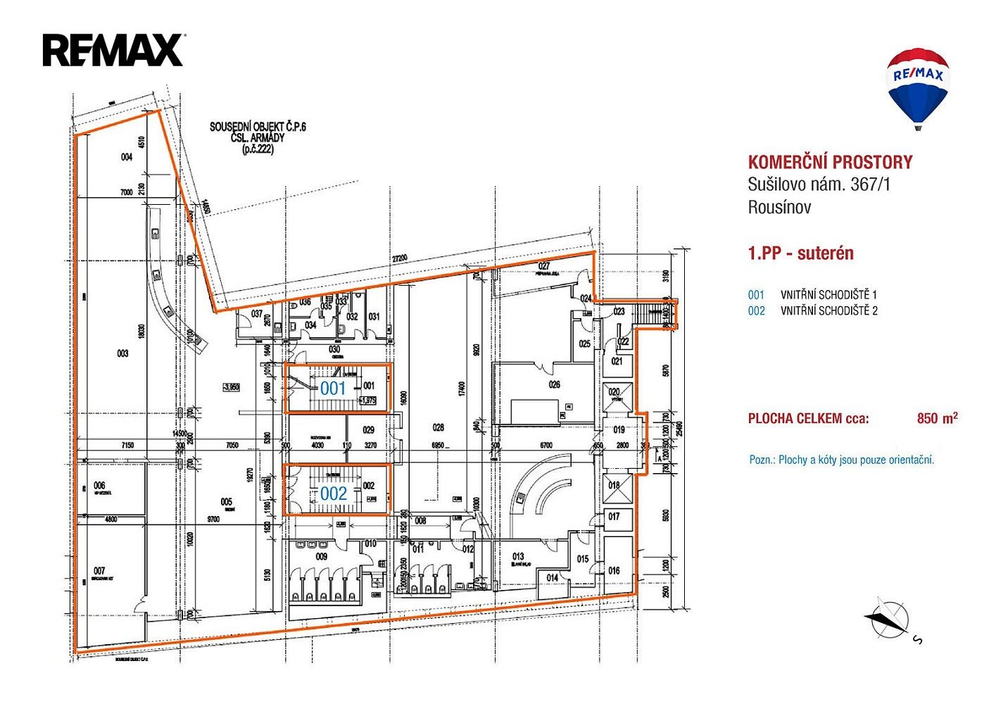 Obchodní prostory · 850 m² · Rousínov, okres Vyškov, Jihomoravský kraj - 4