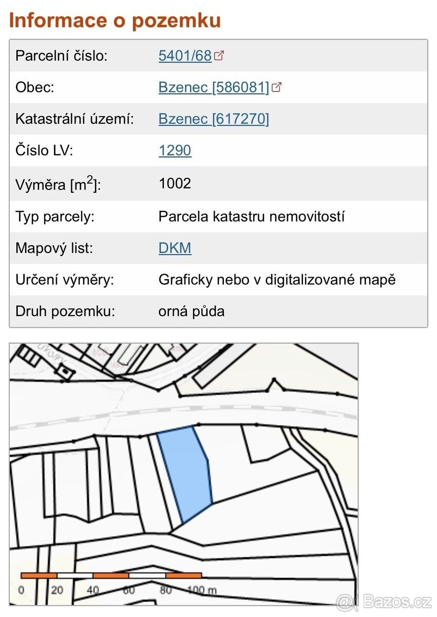 Prodej pozemek pro bydlení - Bzenec, 696 81