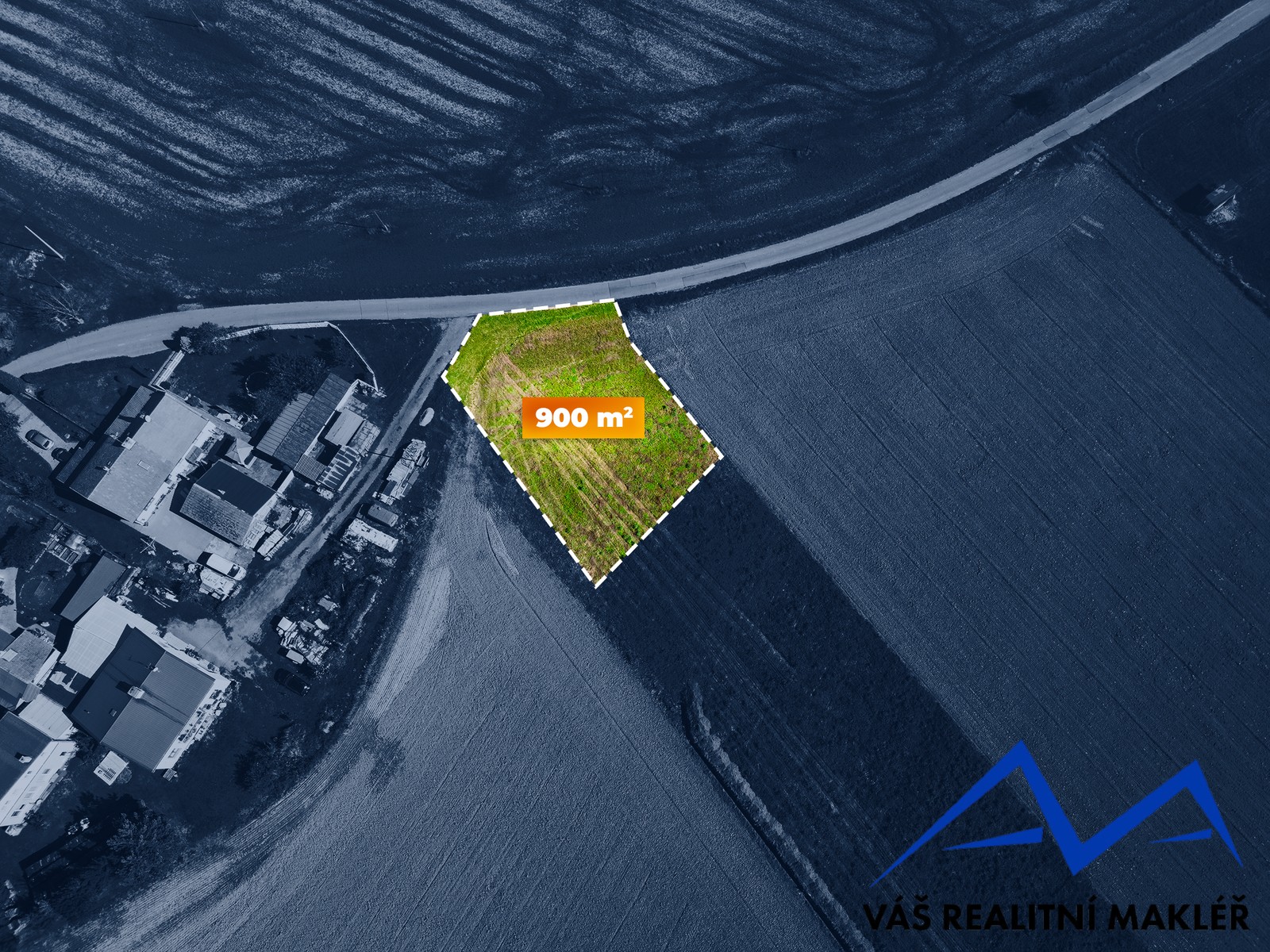 Prodej pozemek pro bydlení - Choryně, 900 m² - 2