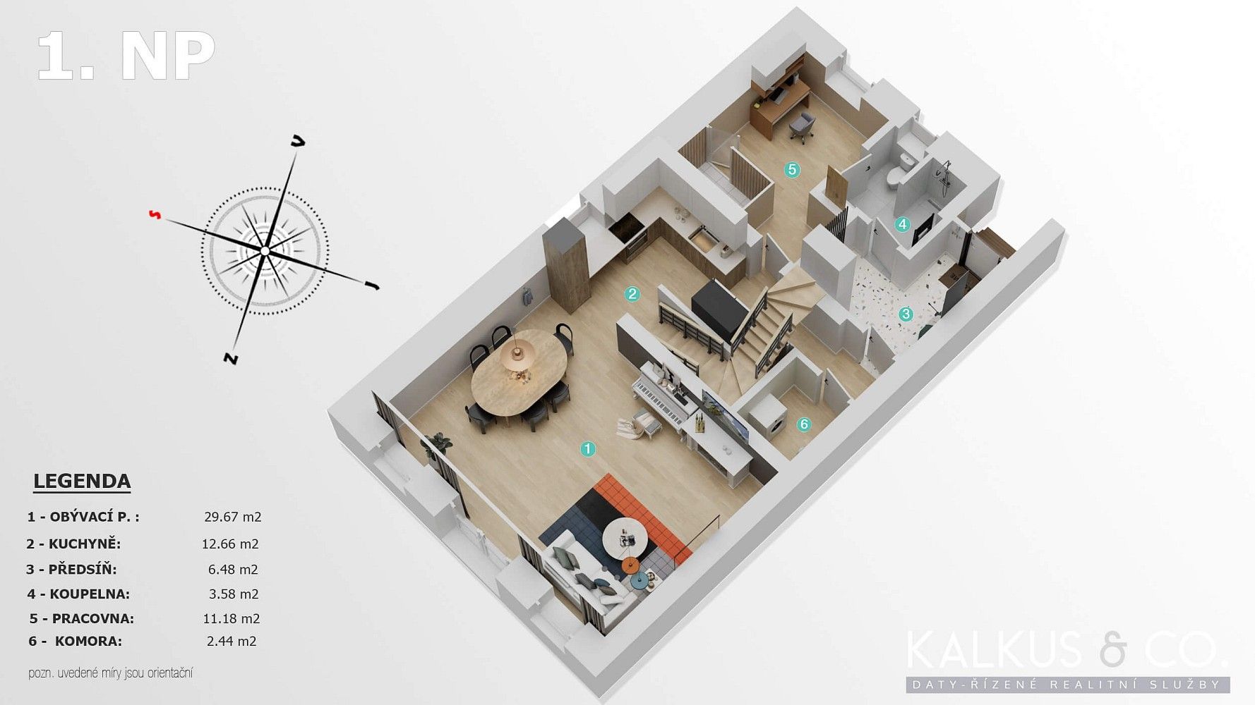 Prodej rodinný dům - Prokopa Velikého, Hořice, okres Jičín, 140 m² - 5