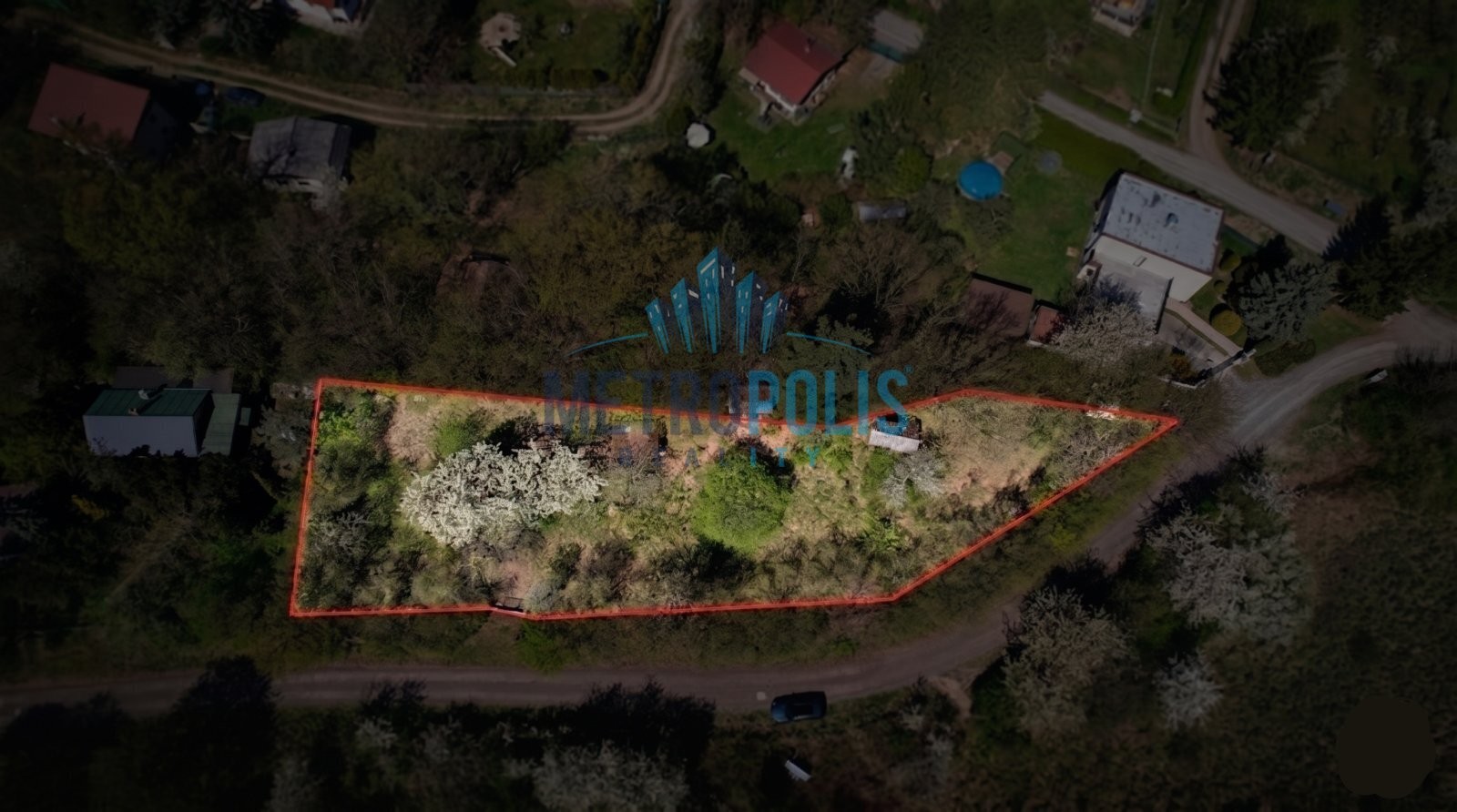 Pozemek pro bydlení · 1 406 m² · Dvorská, Řitka - 3