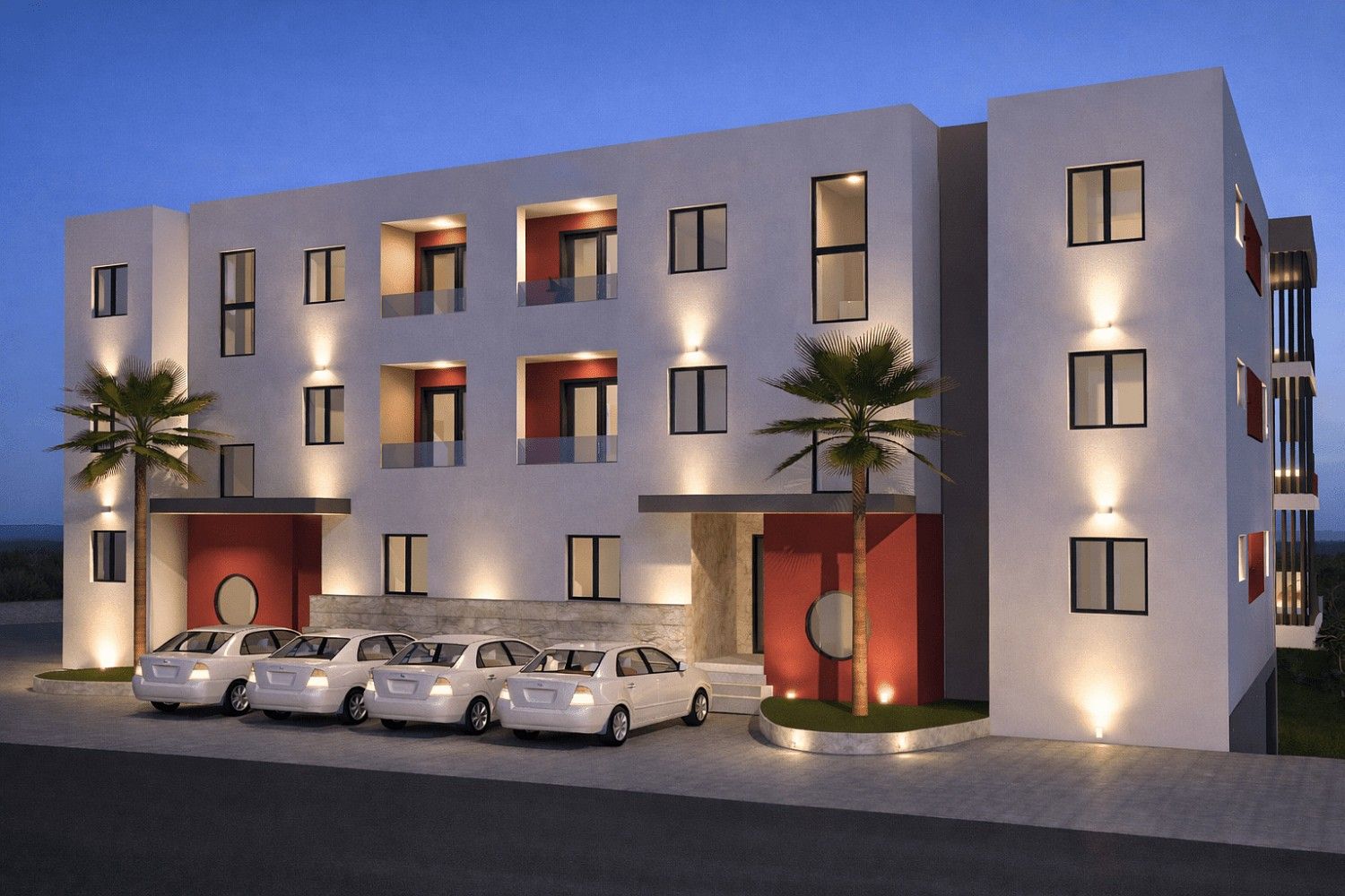 2+kk, Zadarska, Makarska, Chorvatsko, 81,2 m² - 2