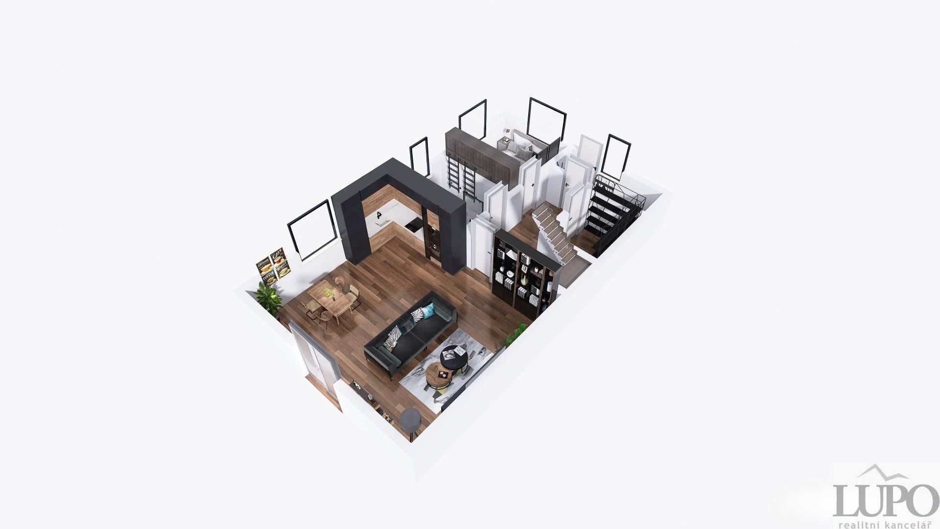 Prodej rodinný dům - Horní, Úžice, 128 m²