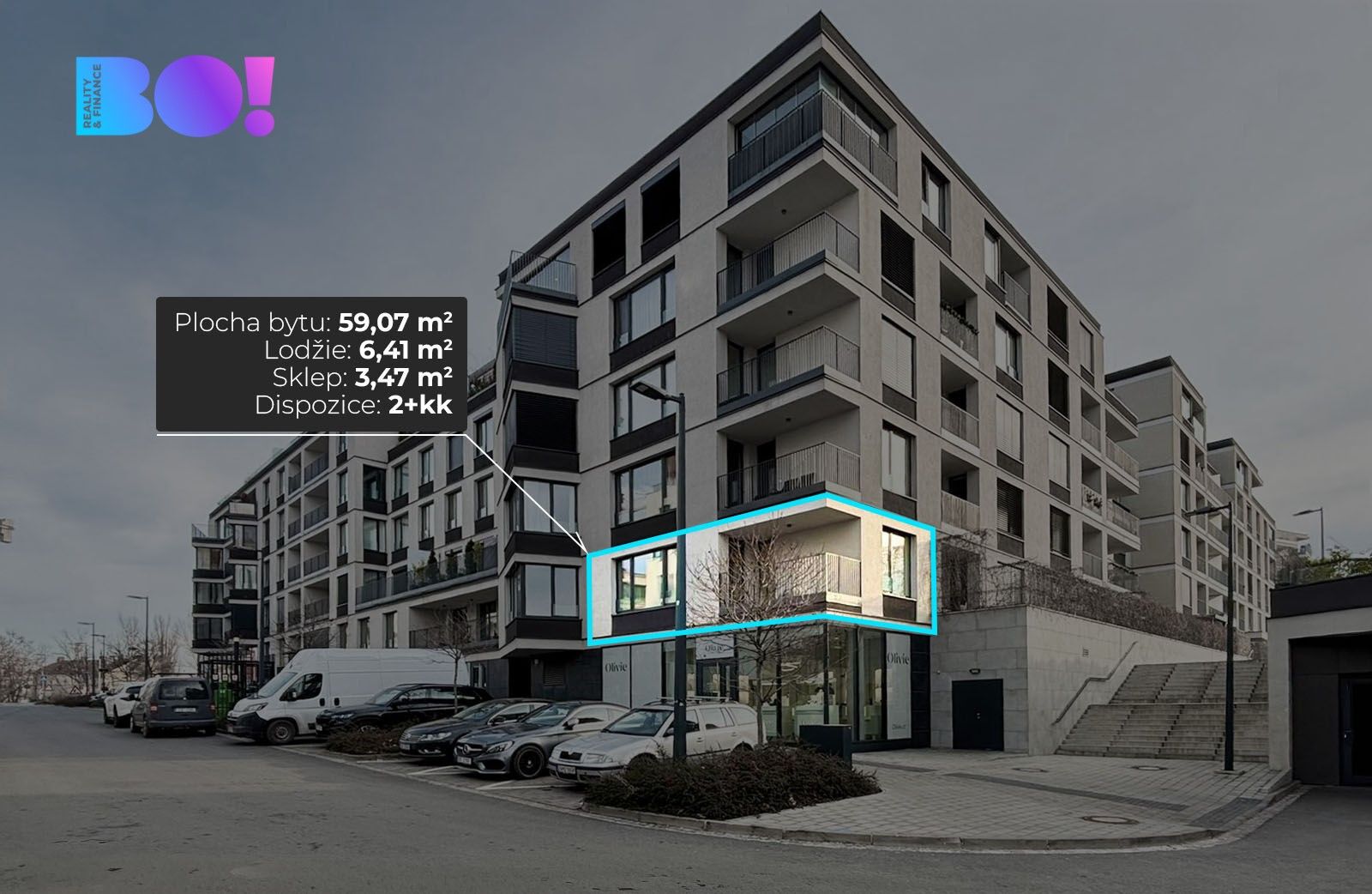 Kanceláře, F. X. Riepla, Ostrava, 59 m²