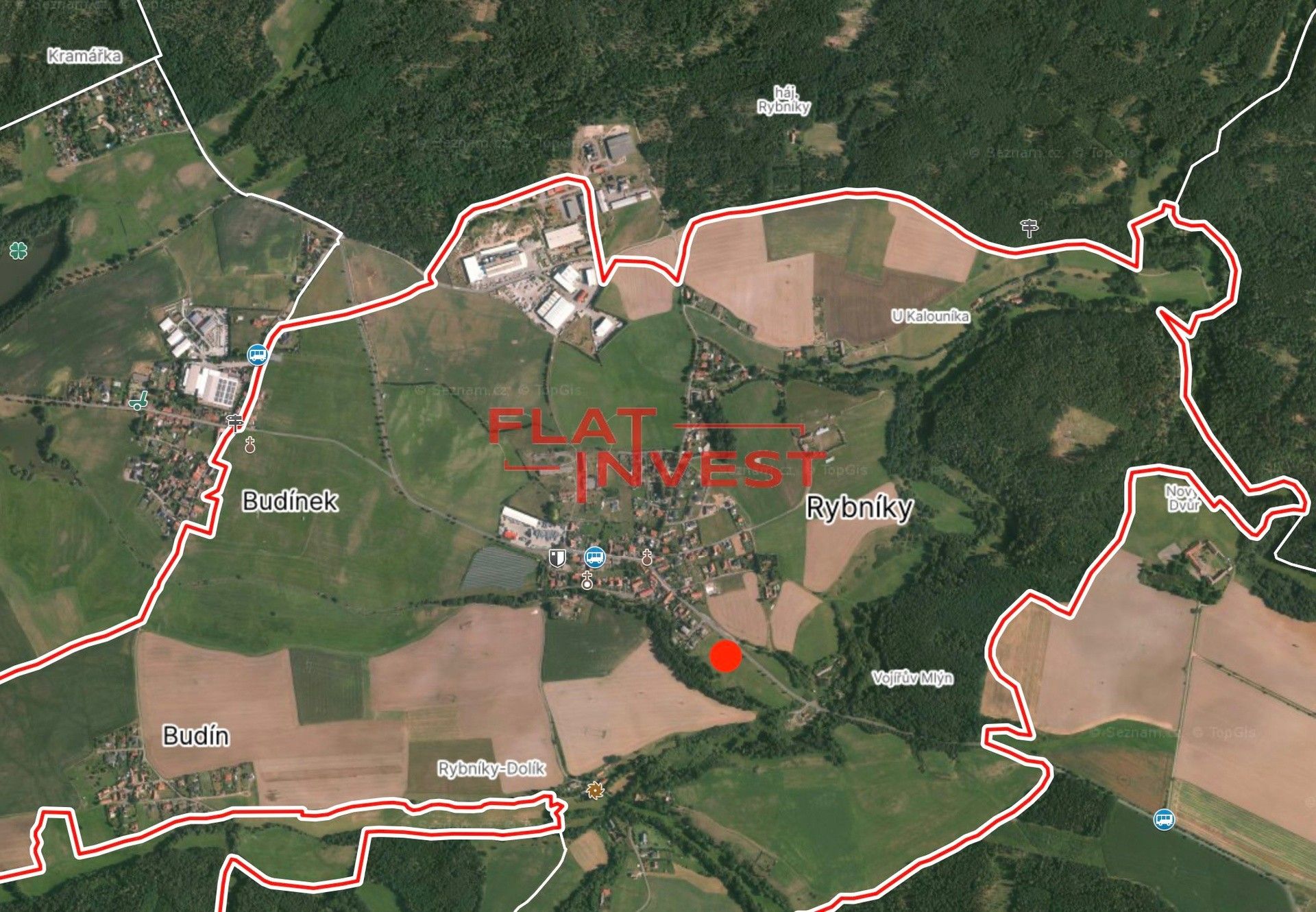 Pozemky pro bydlení, Rybníky - 2