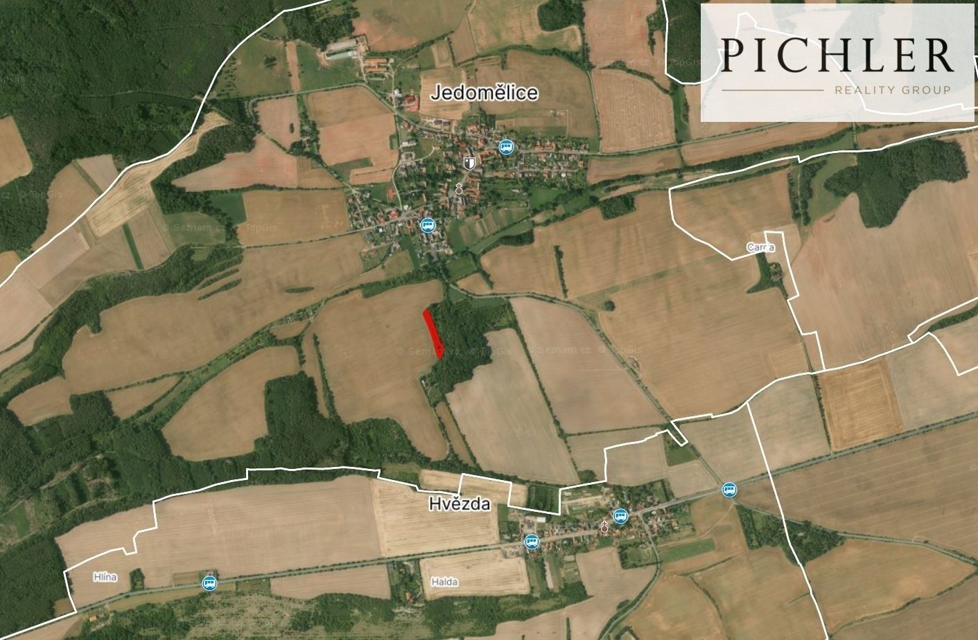 Prodej zahrada - Jedomělice, 2 m²