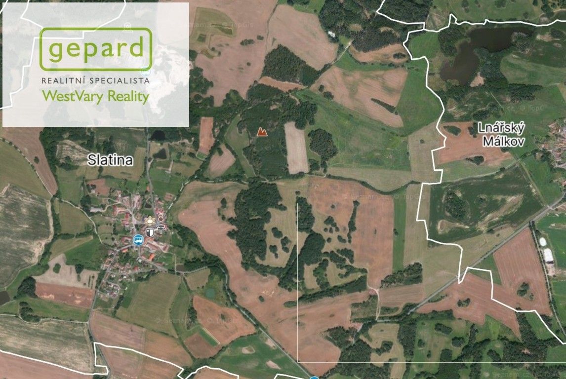 Zemědělské pozemky, Slatina, 43 500 m² - 1