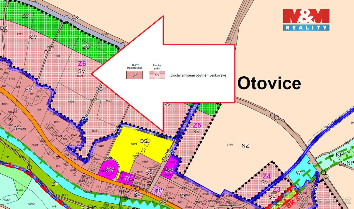 Stavební pozemek, Otovice – pohled 3