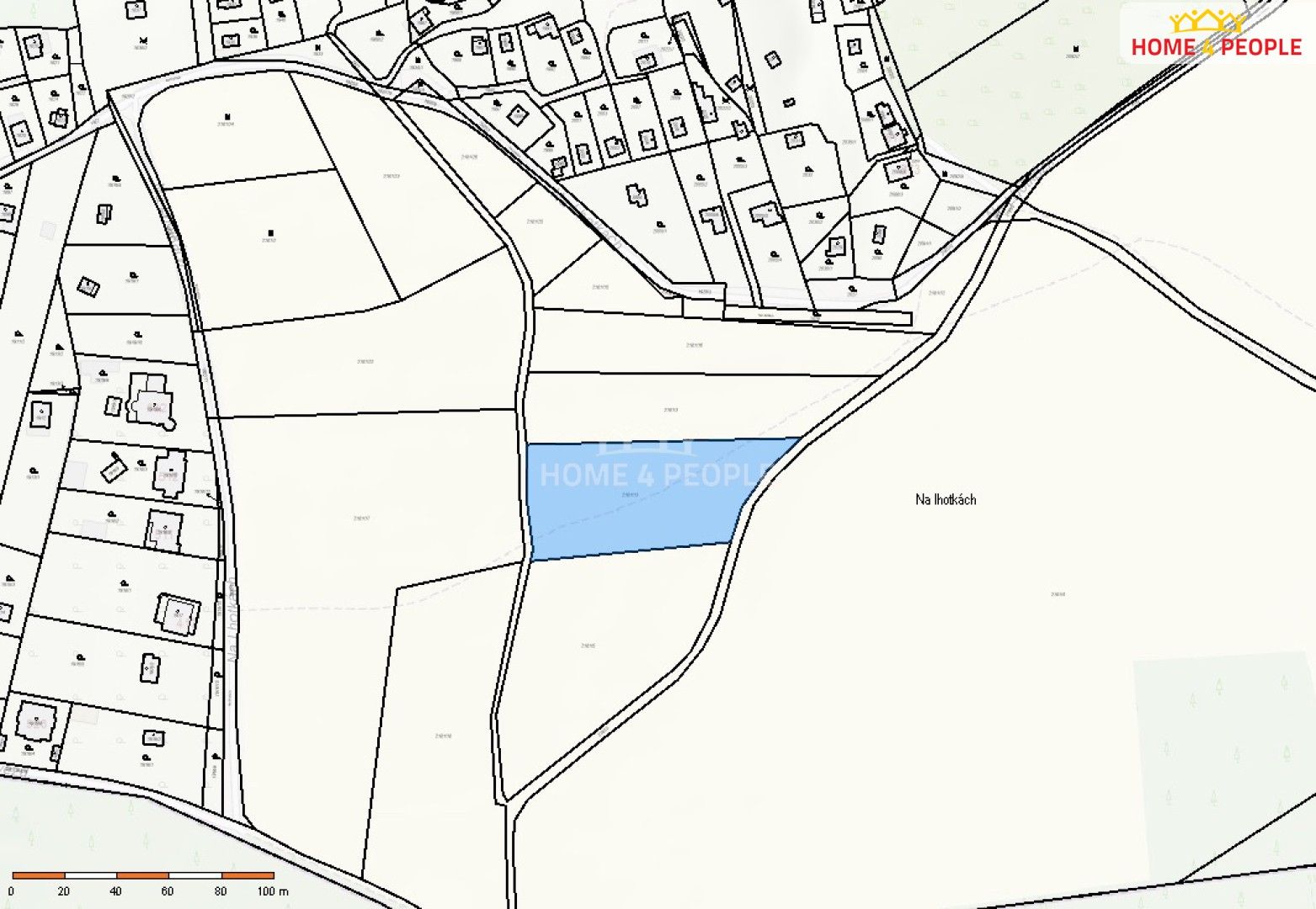 Prodej zemědělský pozemek - Lipence, Praha, 3 634 m²