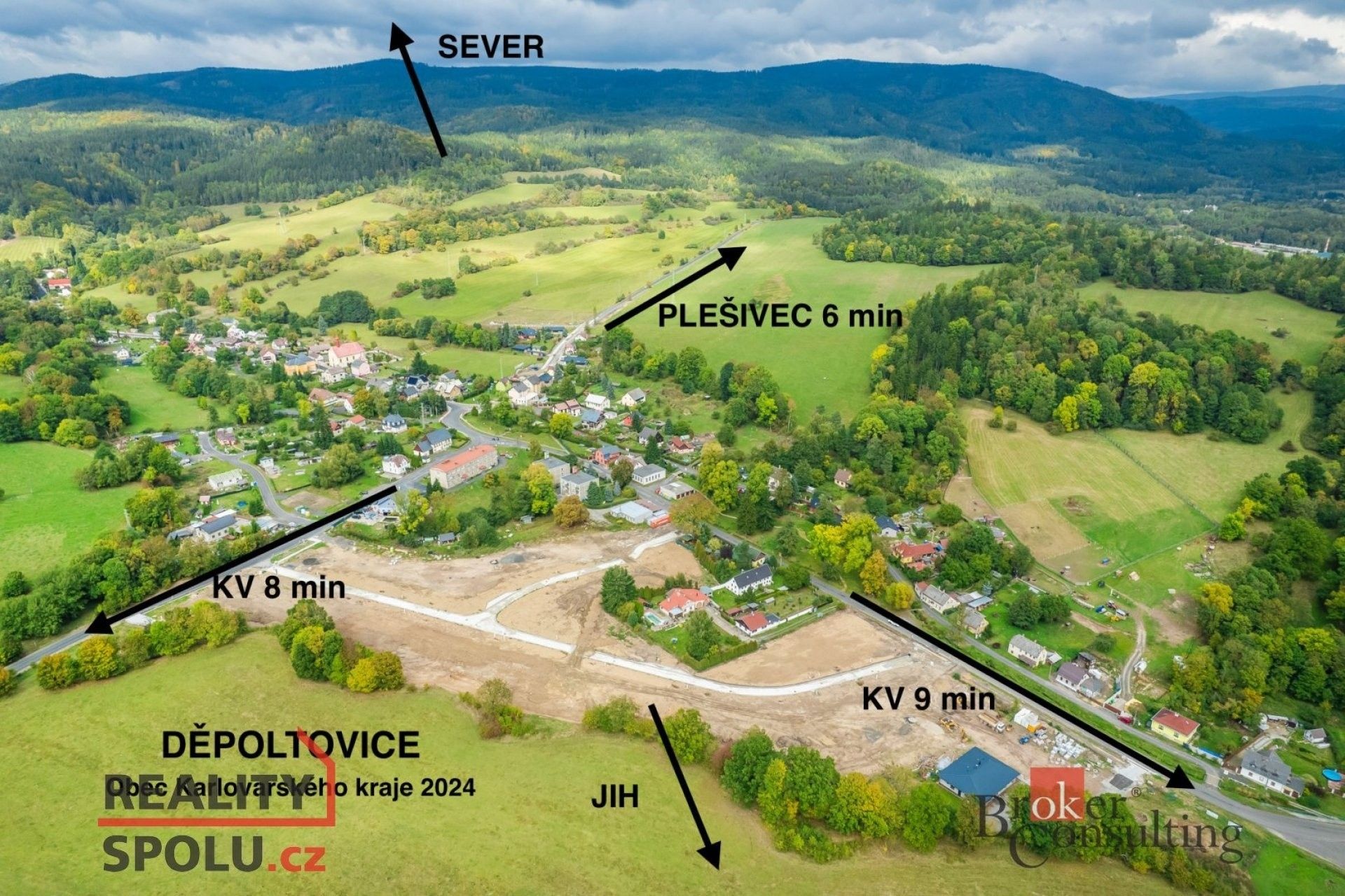 Prodej pozemek pro bydlení - Děpoltovice