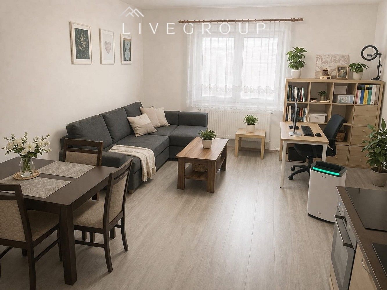 Byt 3+kk, 53 m²