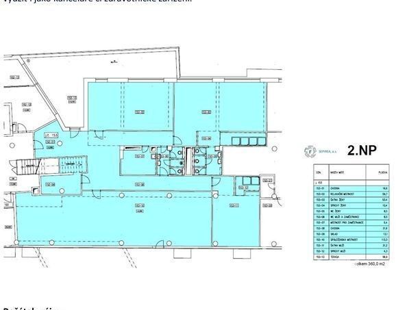 Pronájem komerční - Chrudimská, Praha, 360 m²