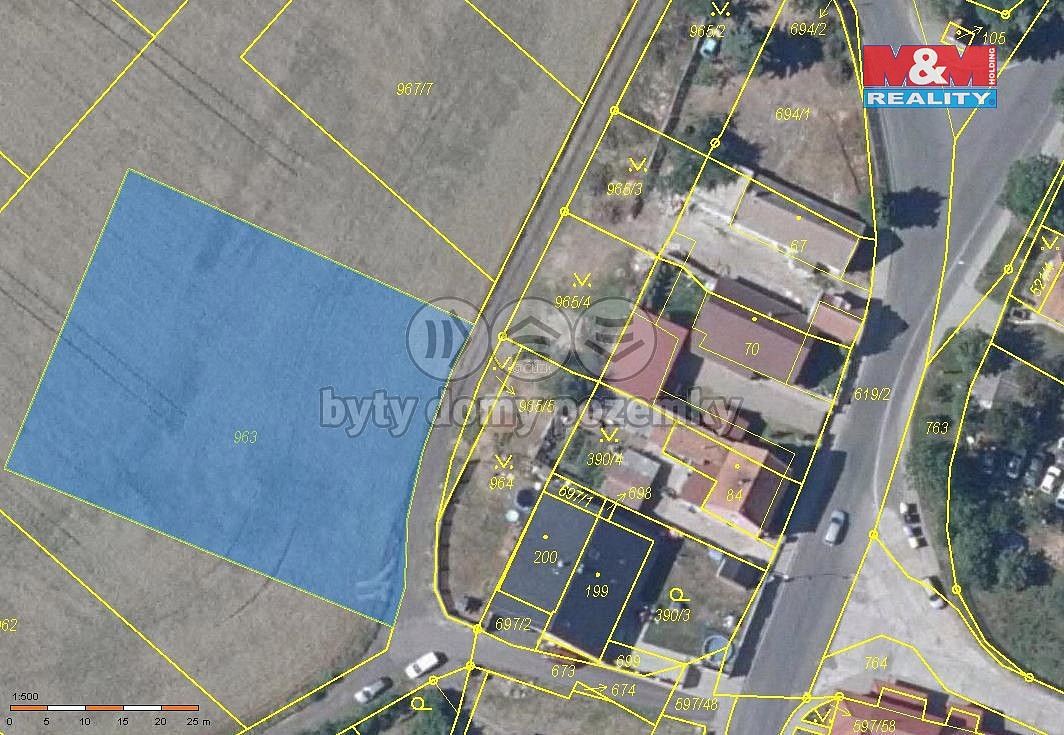 Pozemek pro bydlení, 2 167 m²
