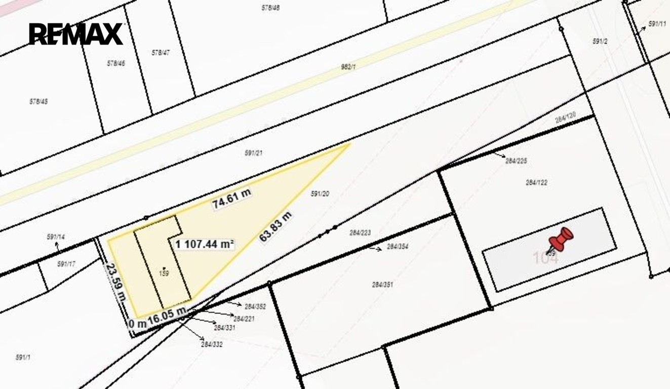 Komerční pozemek · 3 797 m² · Chlustina - 4