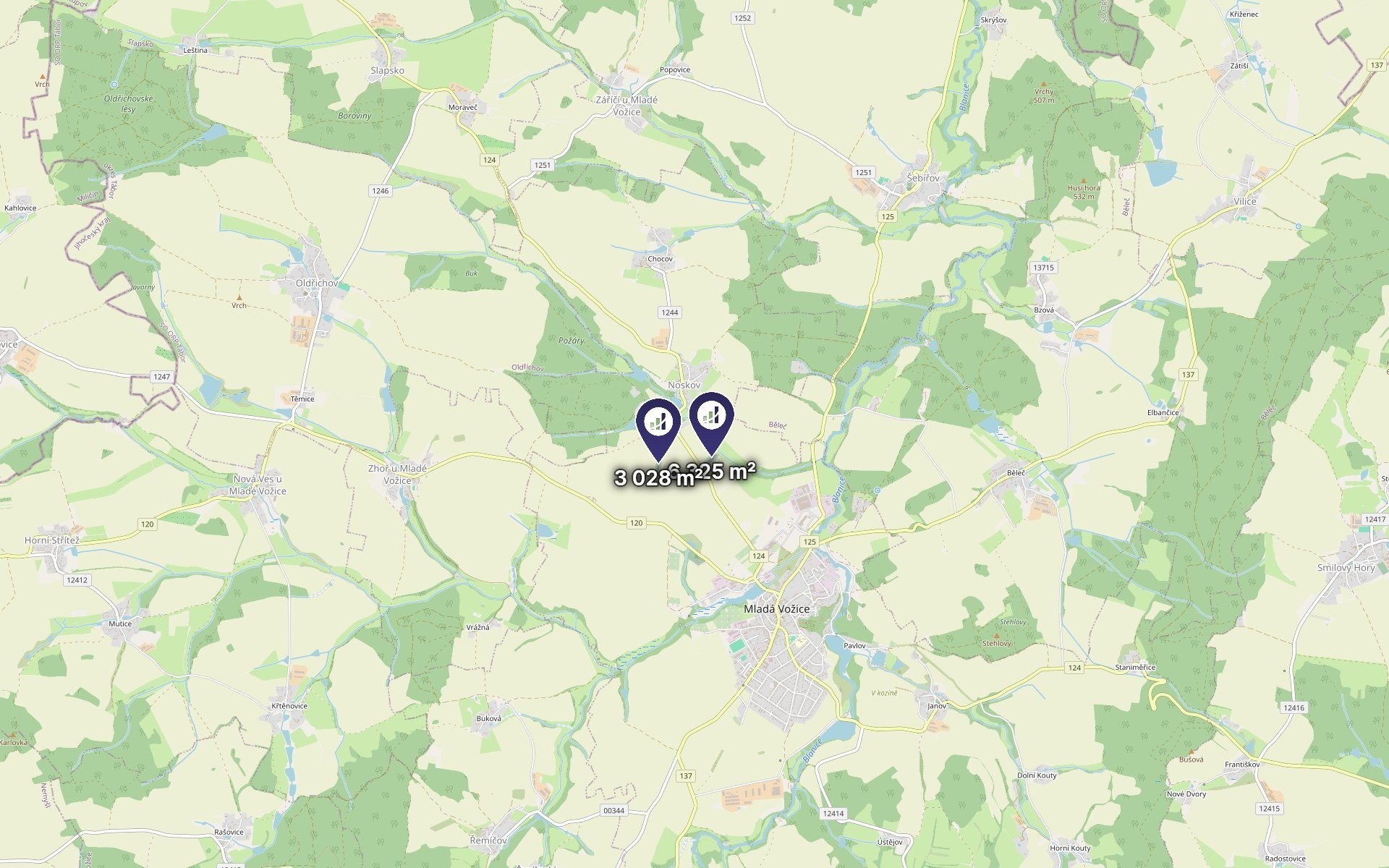 Zemědělský pozemek · 935 m² · Mladá Vožice - 4