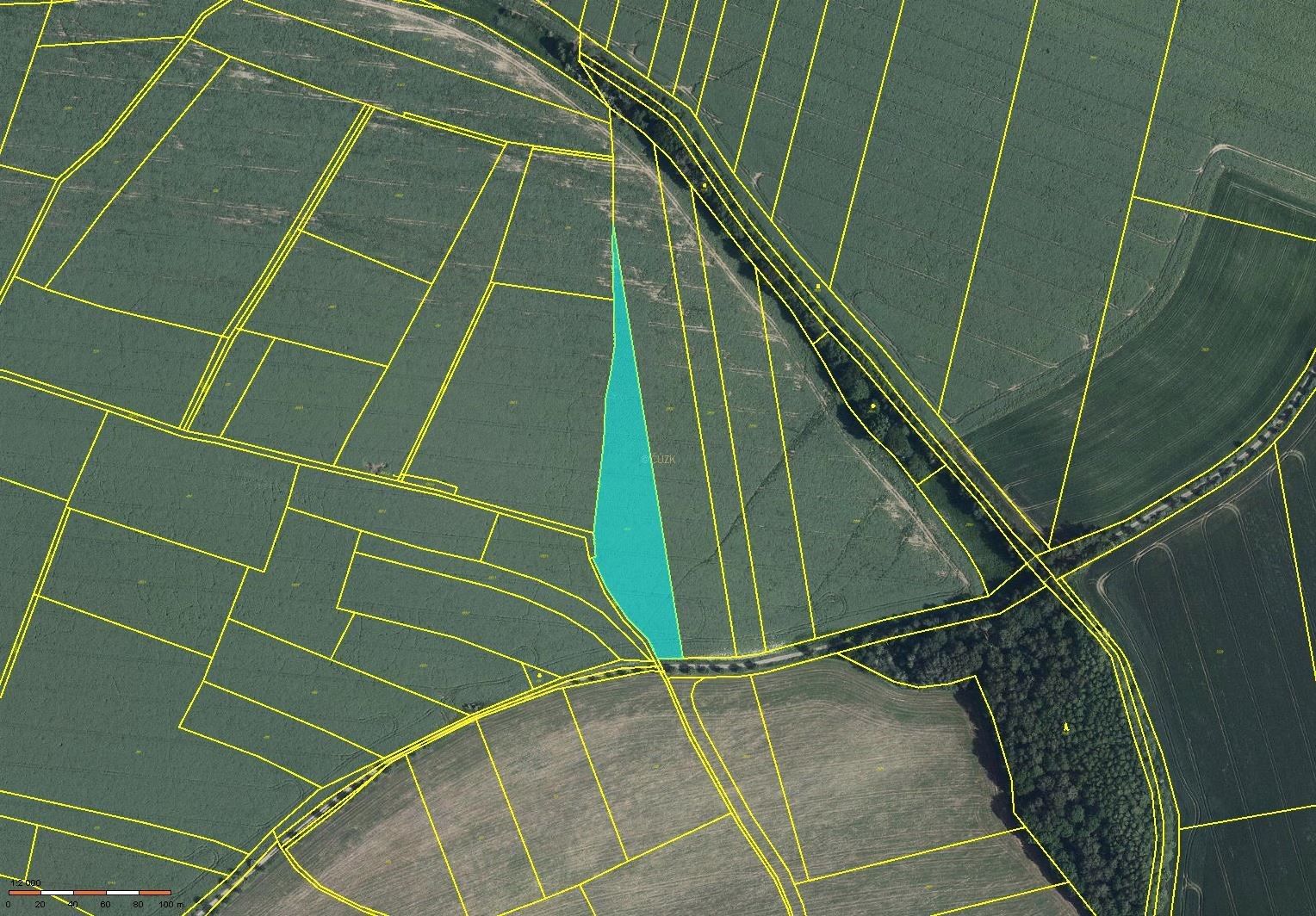 Zahrady, Volavka, Pravonín, 6 189 m² - 1