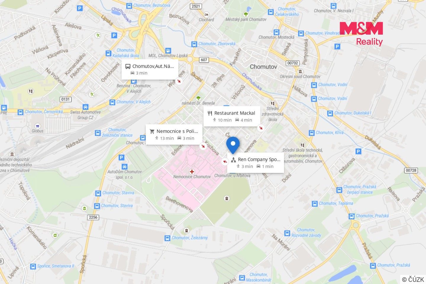 Pronájem kancelář - Kochova, Chomutov, 22 m² - 5