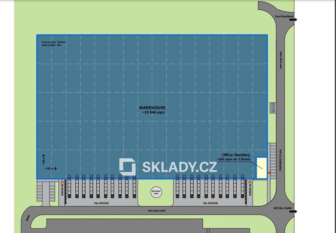 Pronájem sklad - Ústí nad Labem, 2 m²